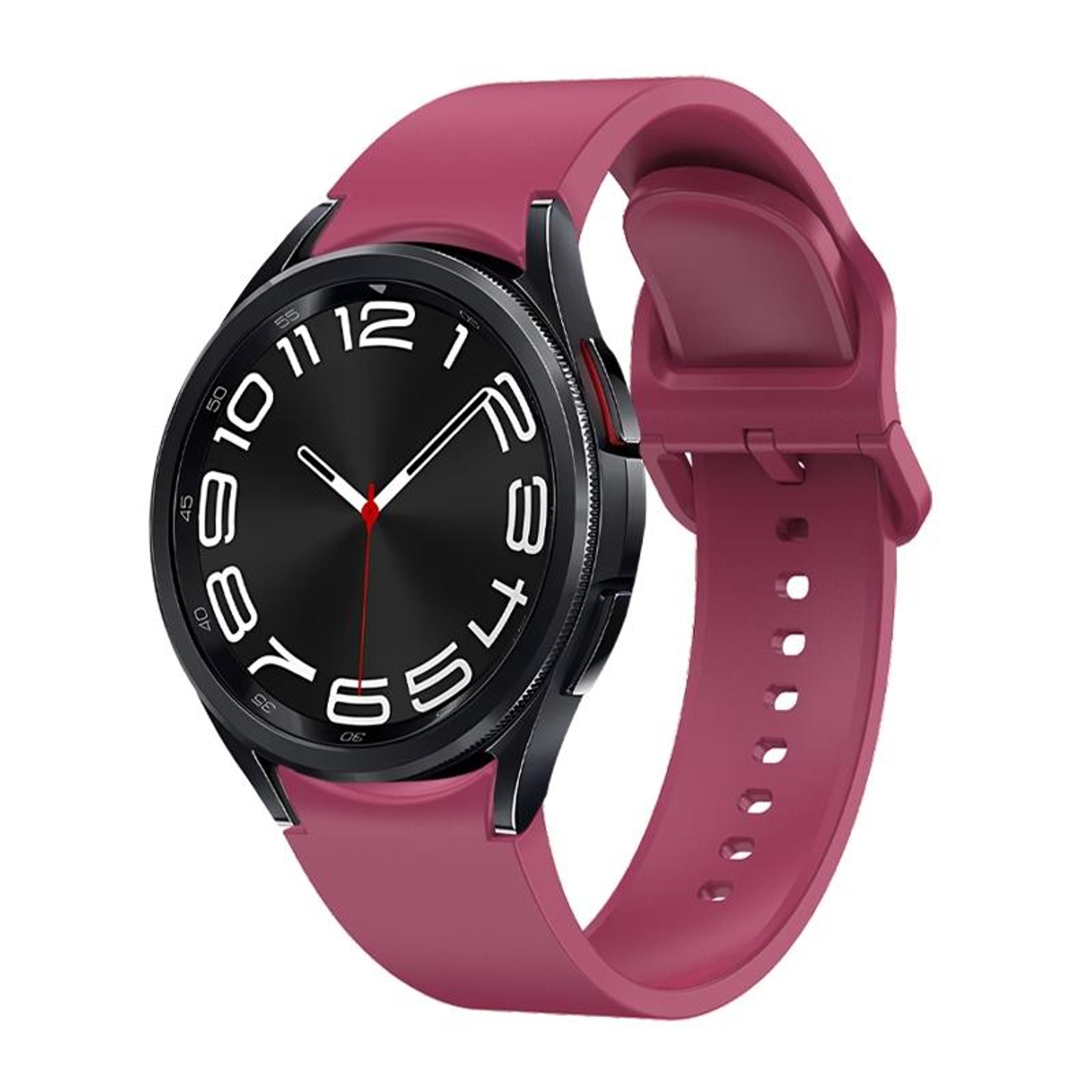 Samsung Galaxy Watch 6 Silicone Watch Band Quick Release Soft Replacement Strap 16
