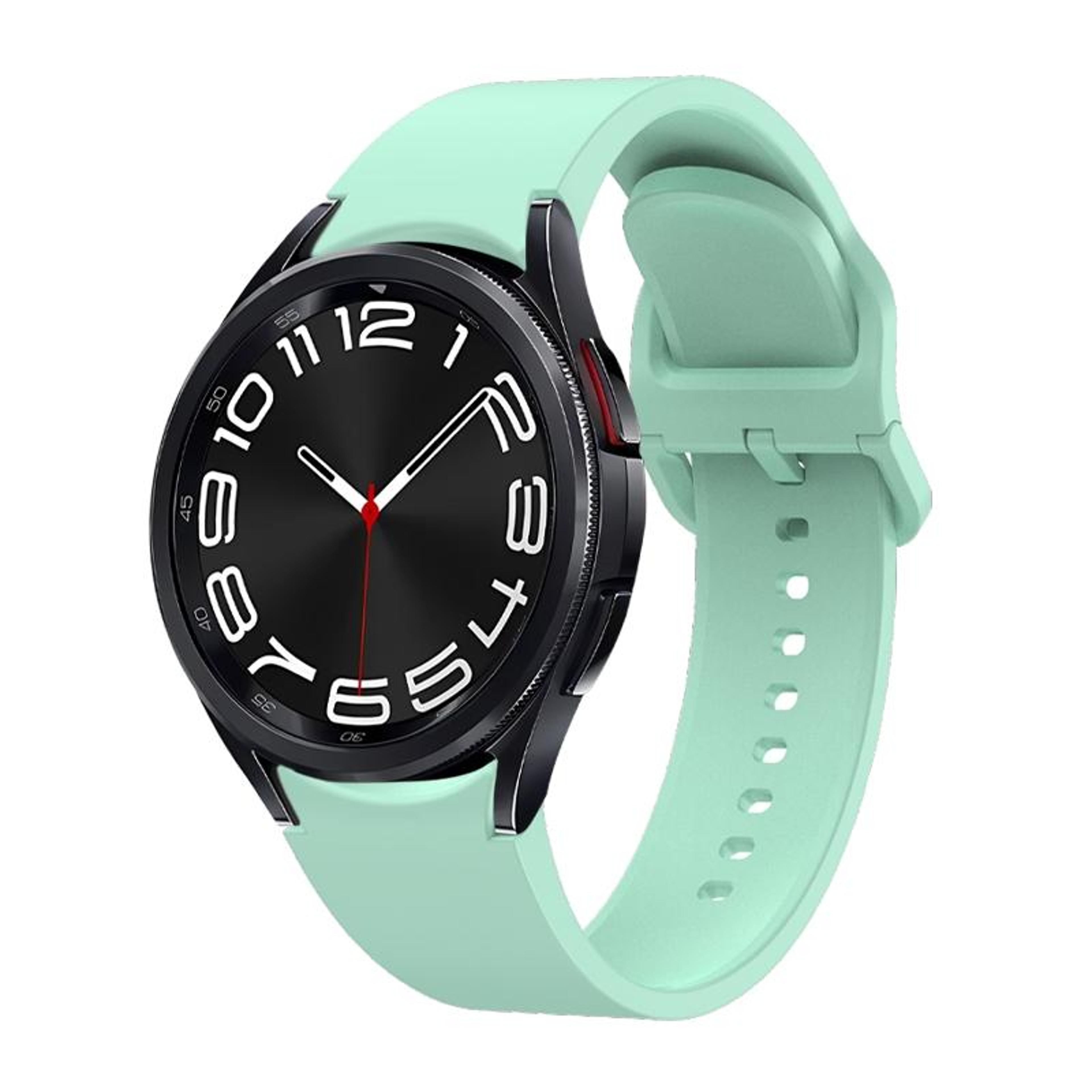 Samsung Galaxy Watch 6 Silicone Watch Band Quick Release Soft Replacement Strap 21