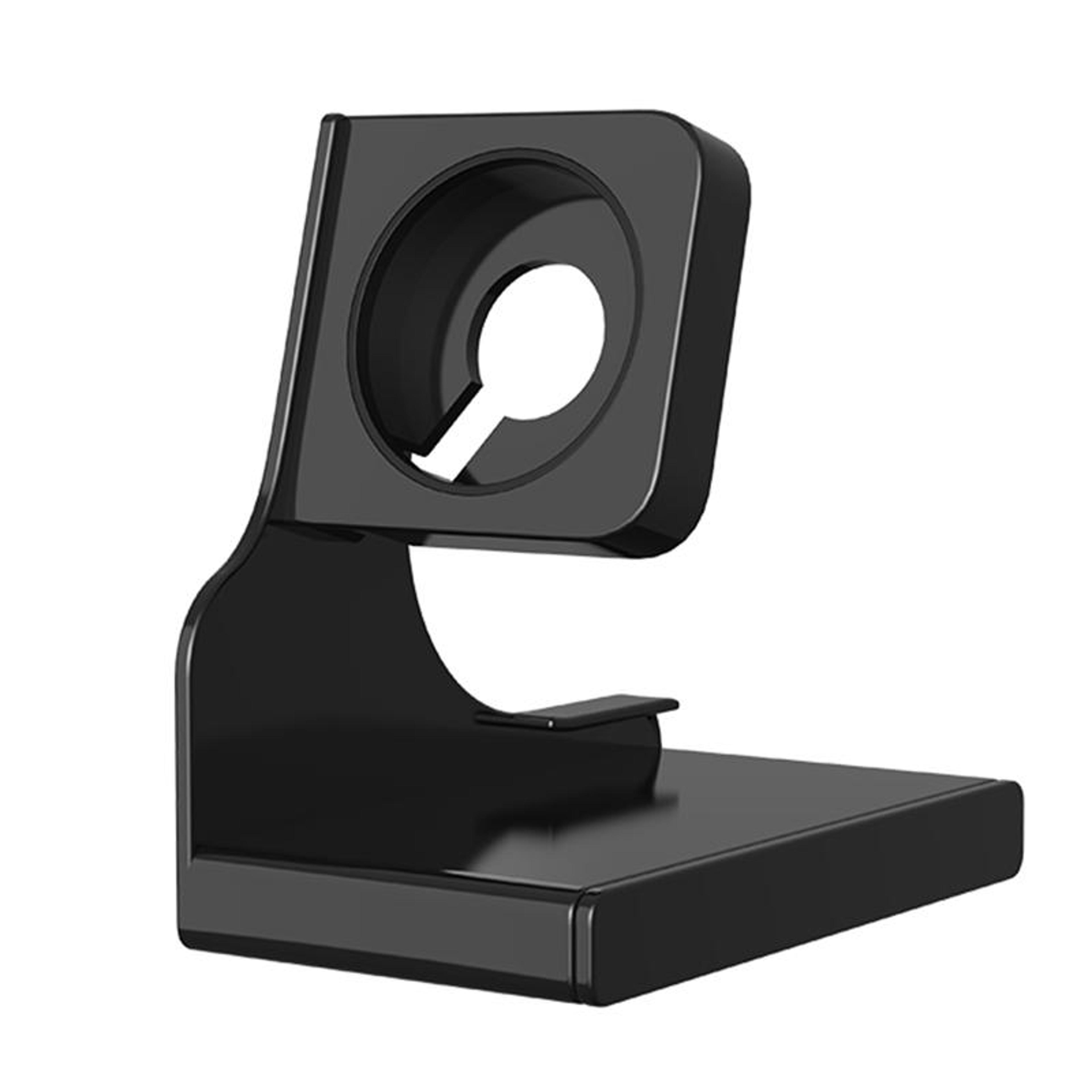 Apple Watch Charging Stand Dock With Cable Organizer And Protective Silicone Base 0