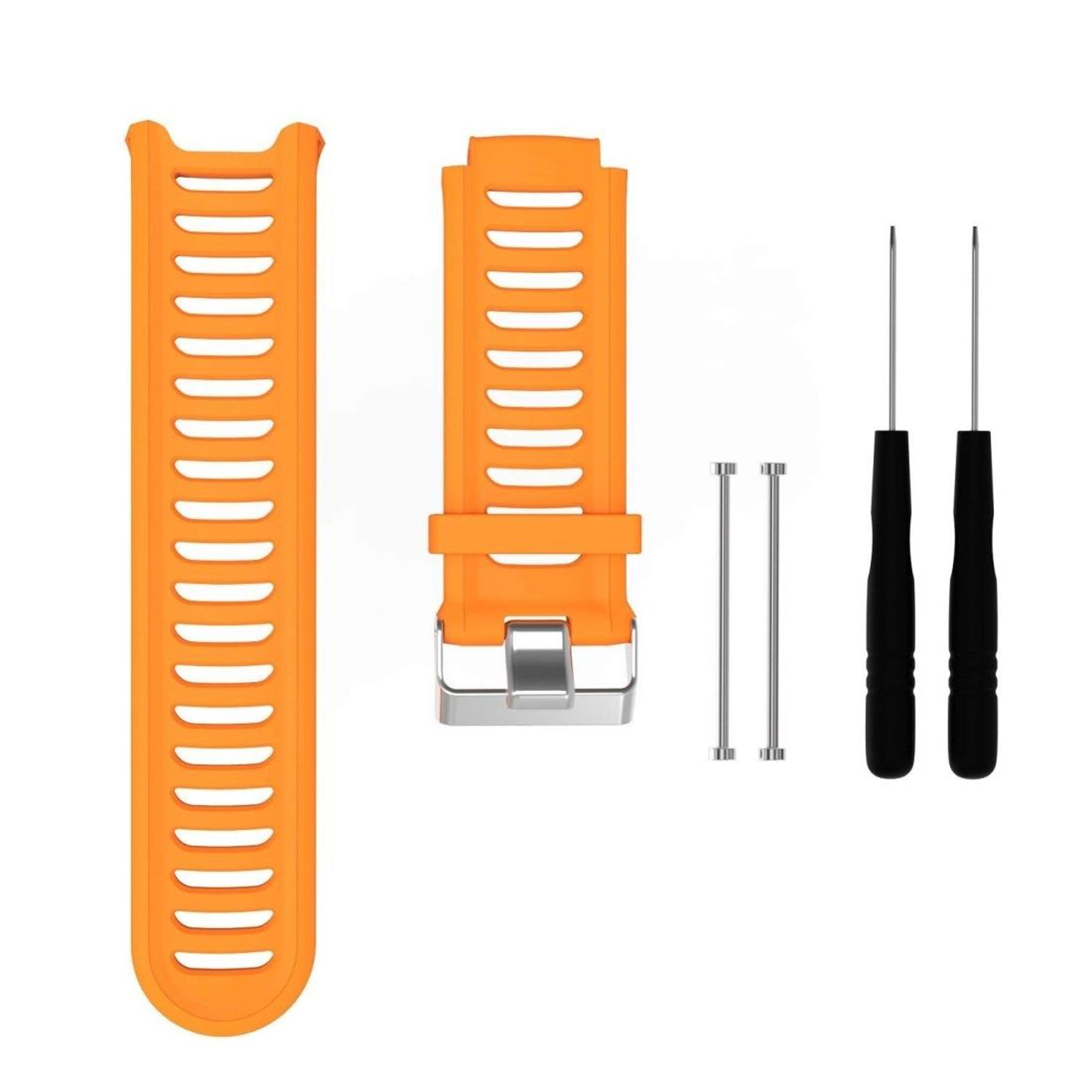 Garmin Forerunner 910XT Silicone Watch Band Soft Adjustable Replacement Strap 5
