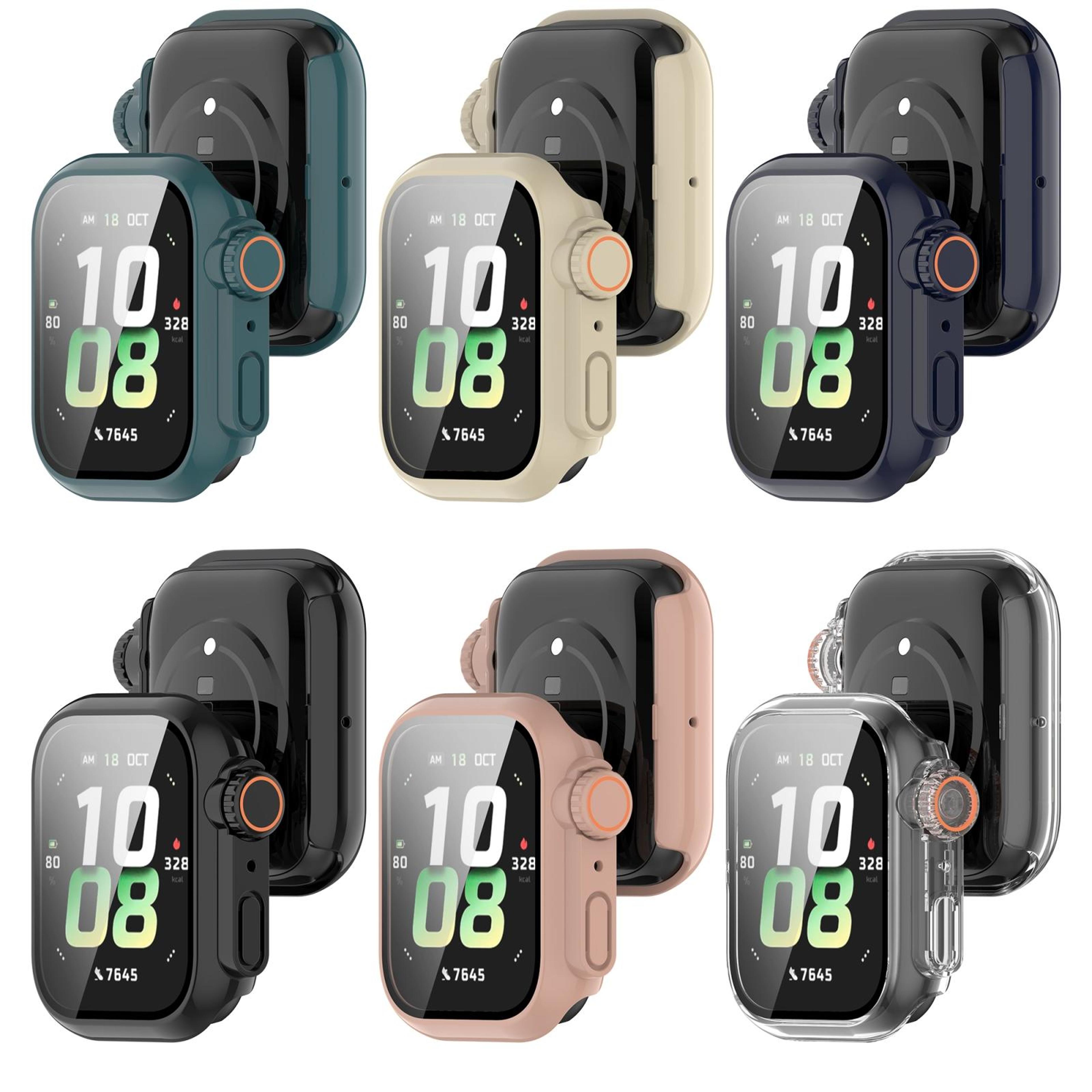 Honor Watch 5 Protective Case With Tempered Glass Screen Protector Full Coverage PC Cover 10