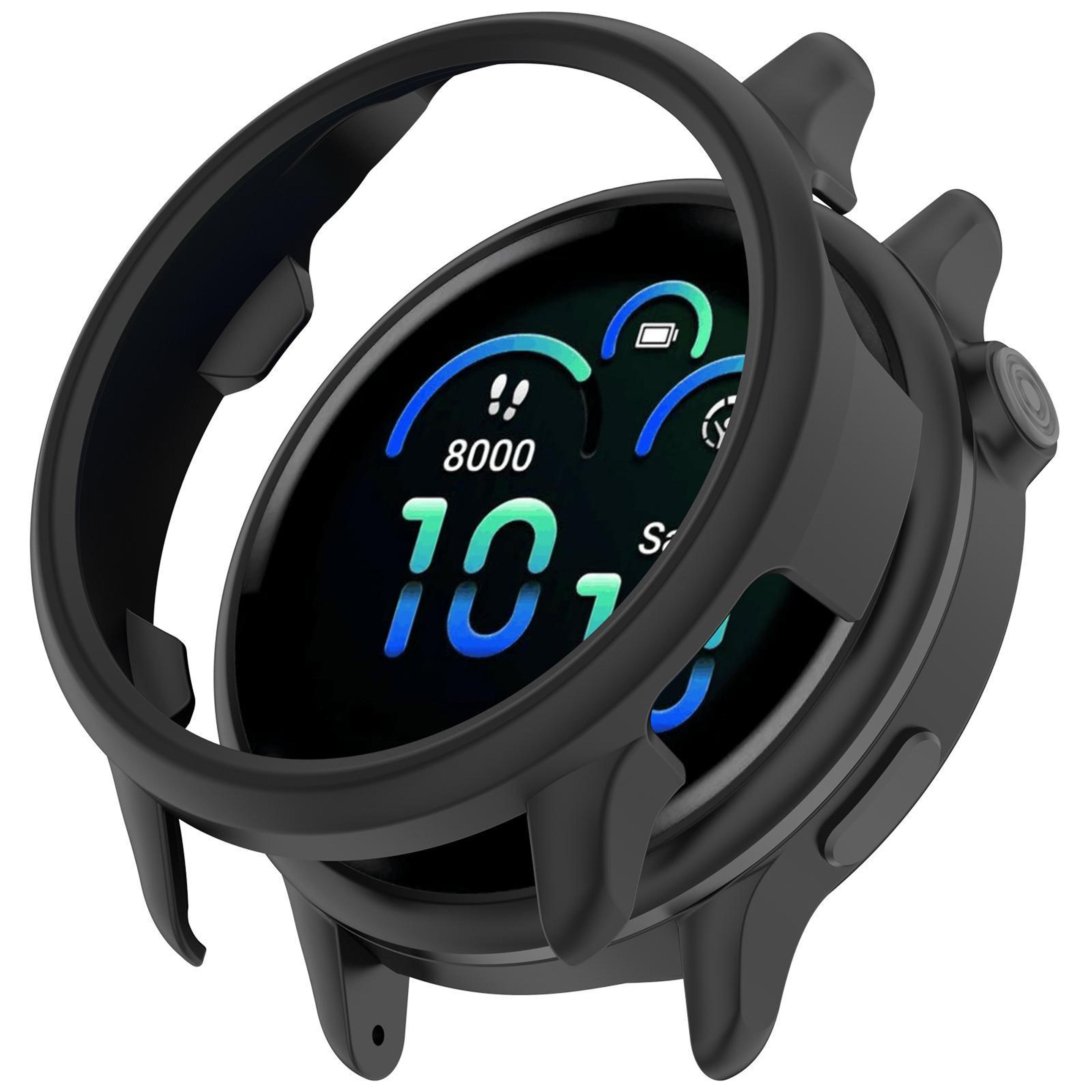 Garmin Vivoactive 6 Protective Watch Case With Built In Tempered Glass Screen Protector Lightweight 12