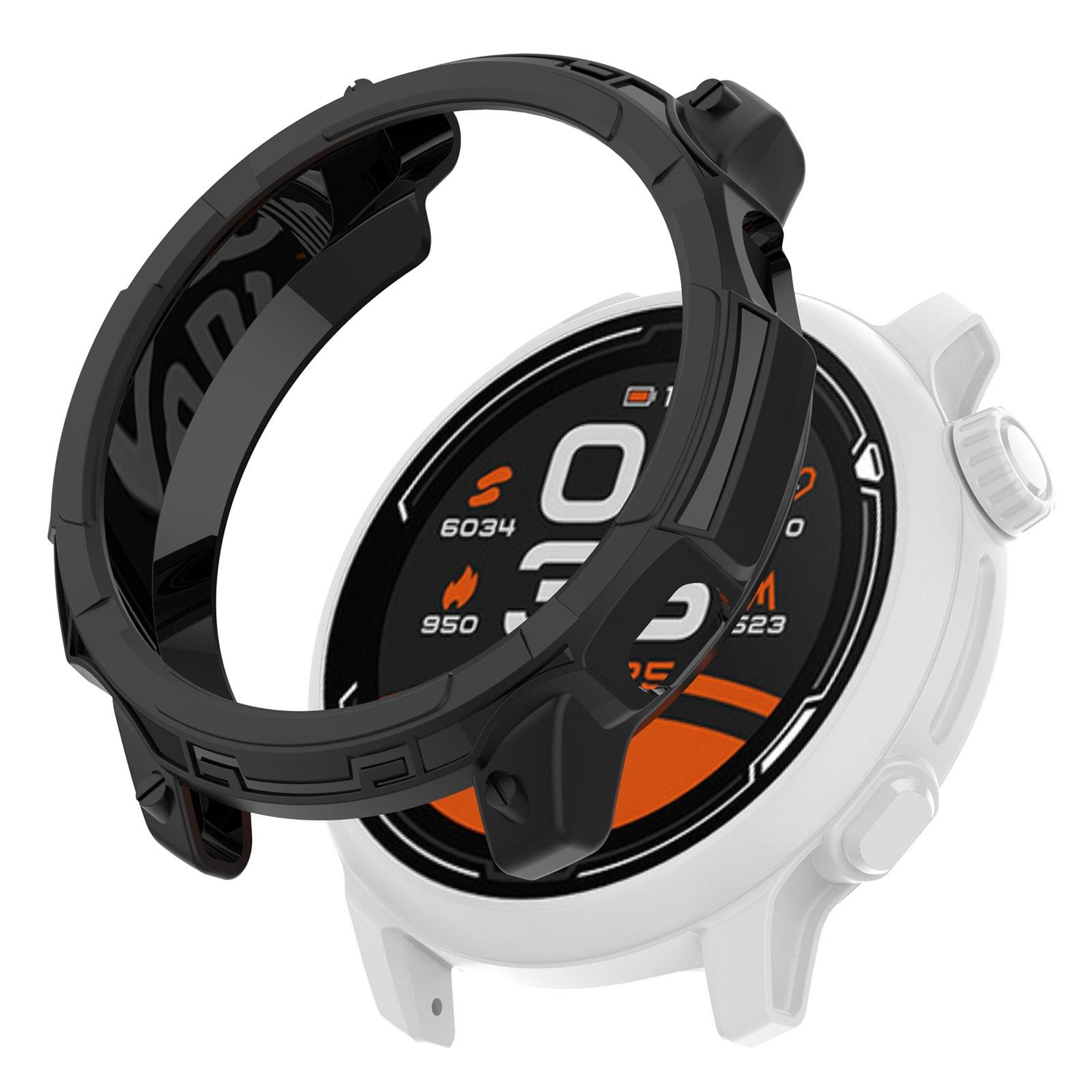 COROS Pace 2 TPU Watch Case Armor Hollow Protective Cover Lightweight Shockproof Bumper 2