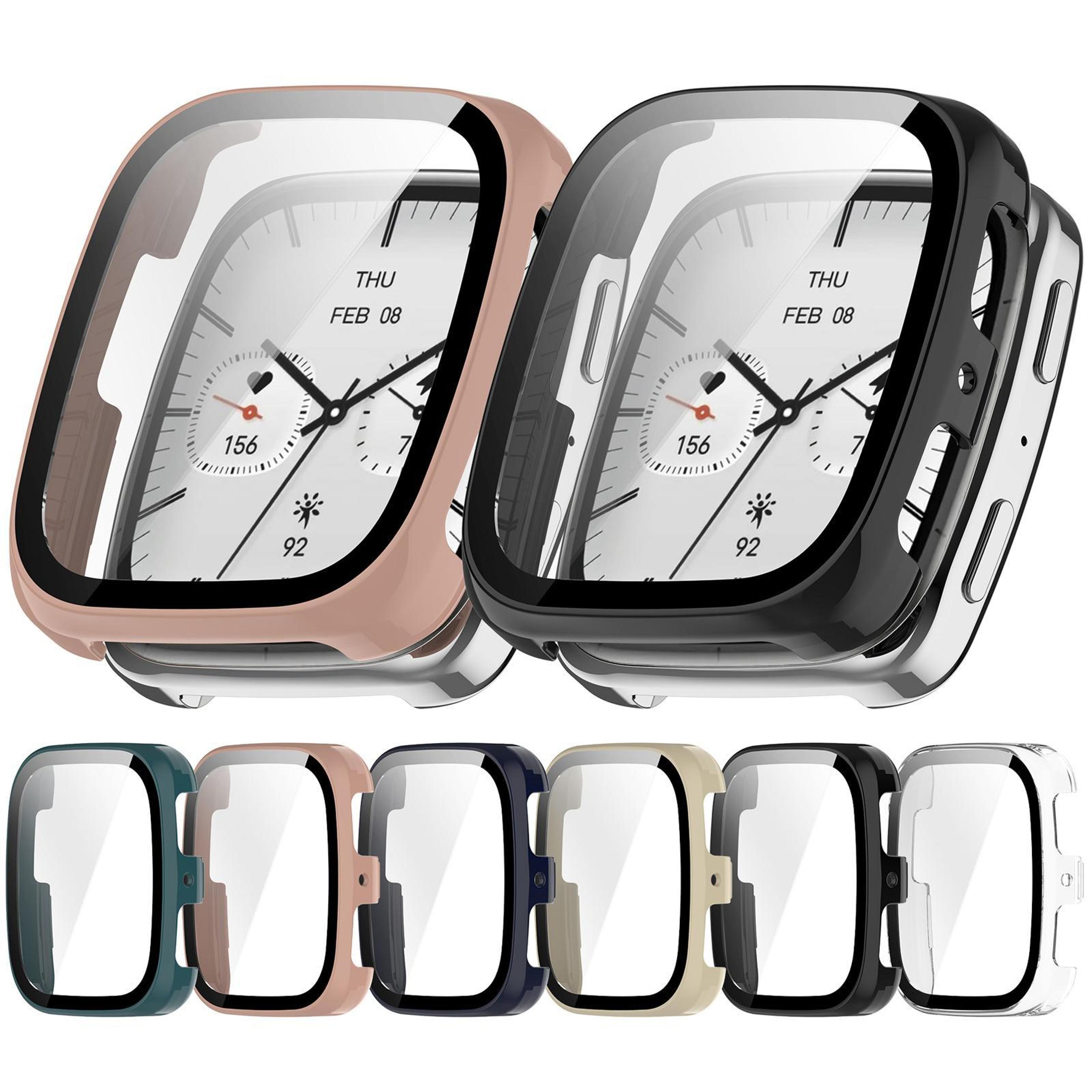 Amazfit Active 2 Square Protective Case With Tempered Glass Screen Protector PC Full Cover 8