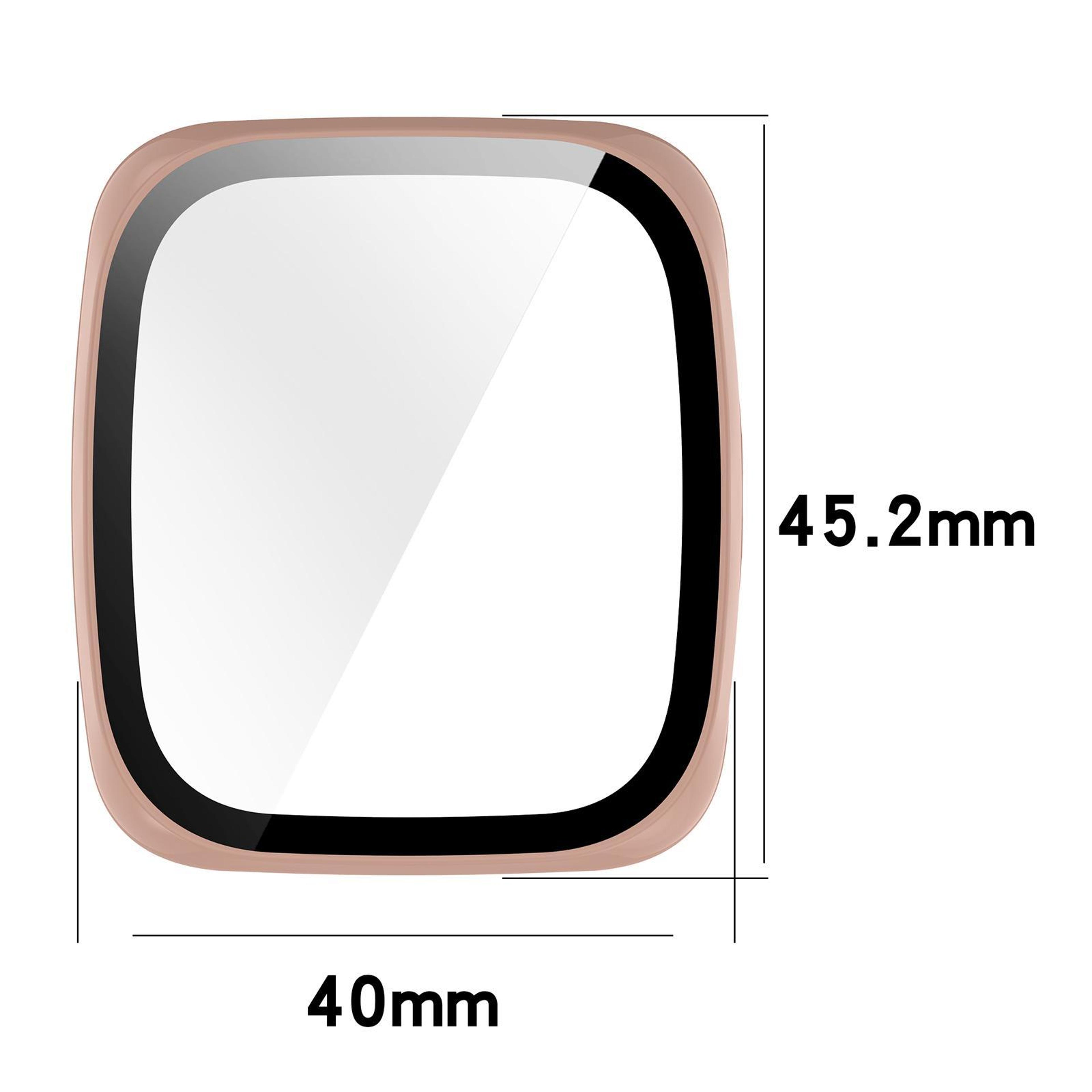 Amazfit Active 2 Square Protective Case With Tempered Glass Screen Protector PC Full Cover 9