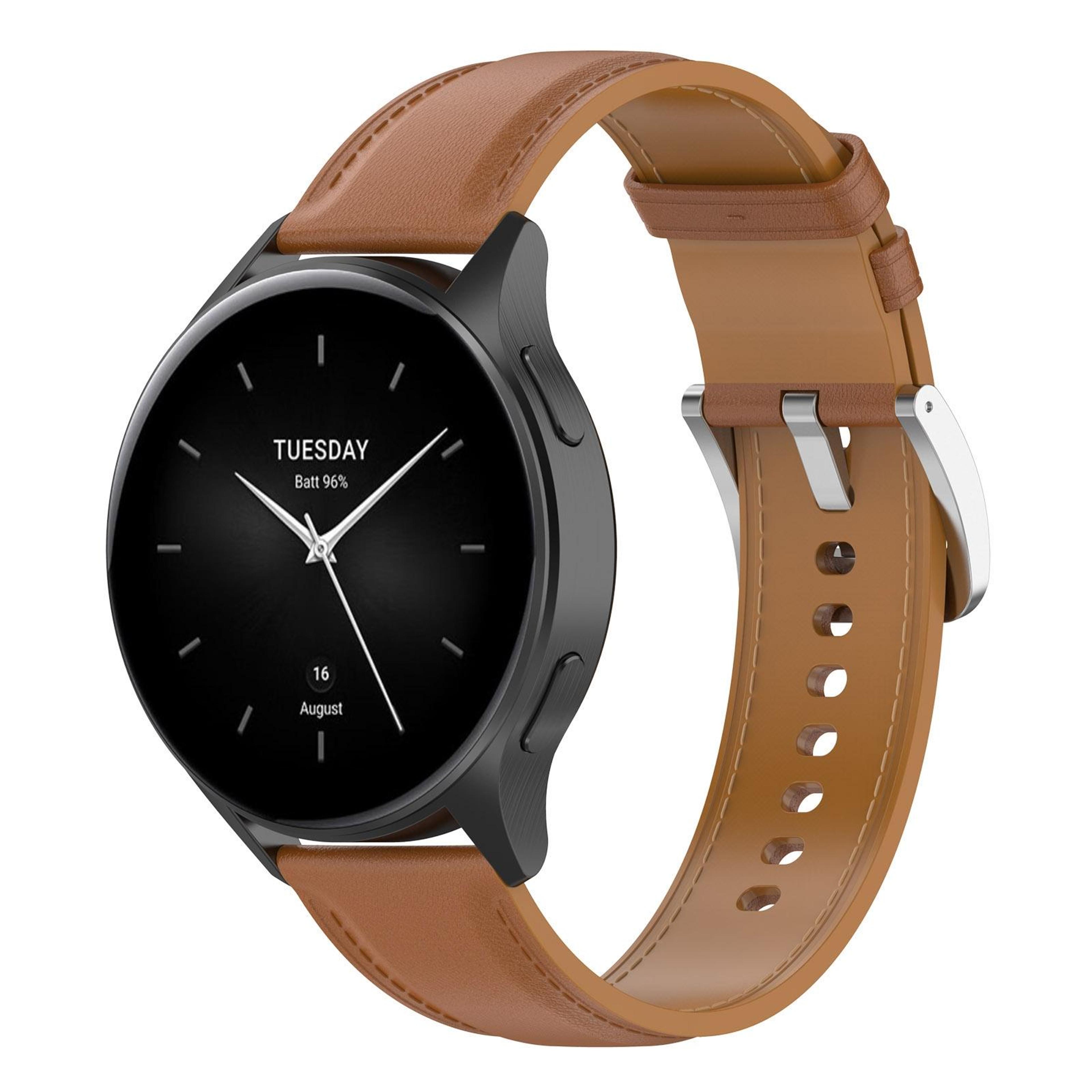 Amazfit Bip 5 GTR 4 GTR 3 Genuine Leather Watch Band 22mm Quick Release Strap 12