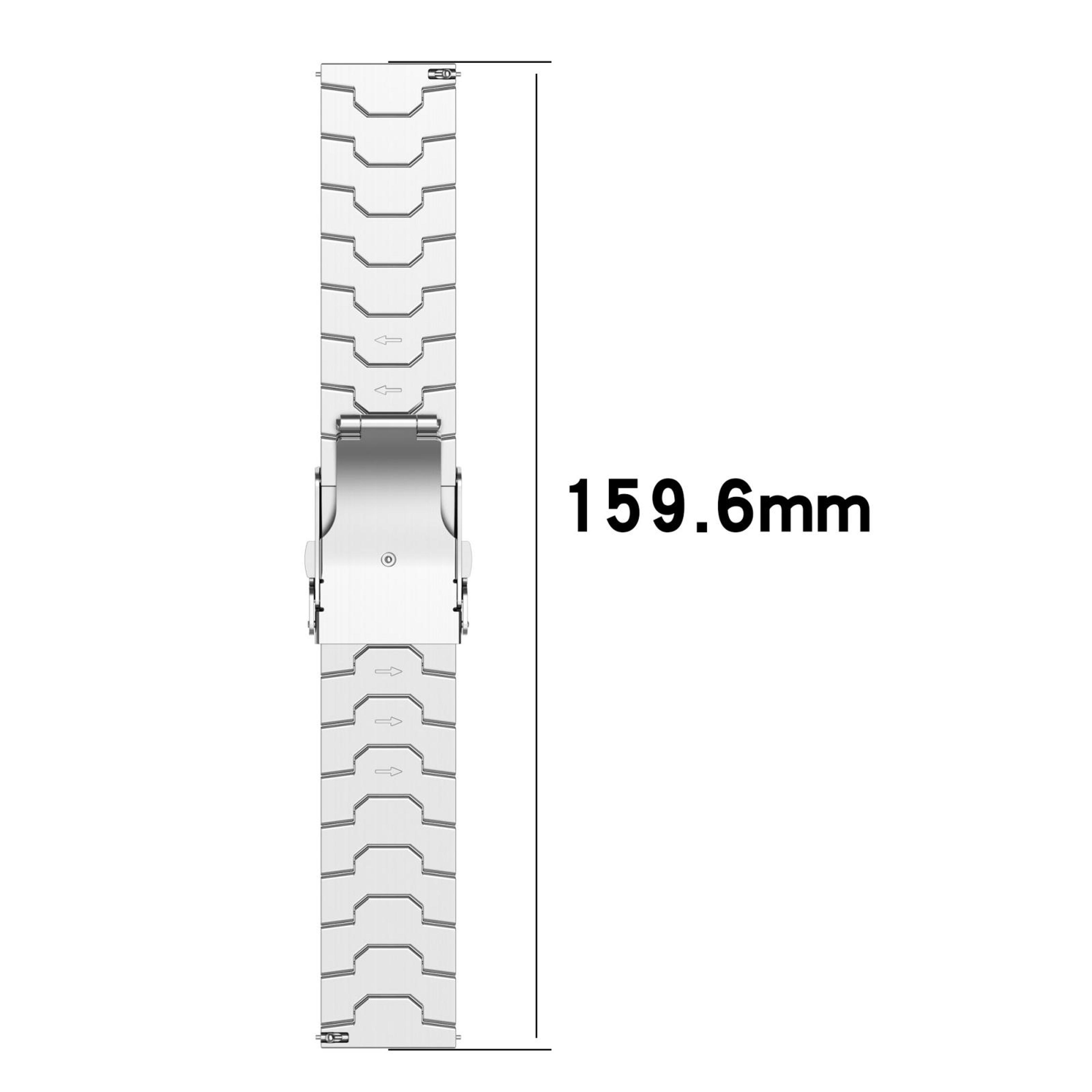 Titanium Watch Band Adjustable Metal Watch Strap Replacement Bracelet 6