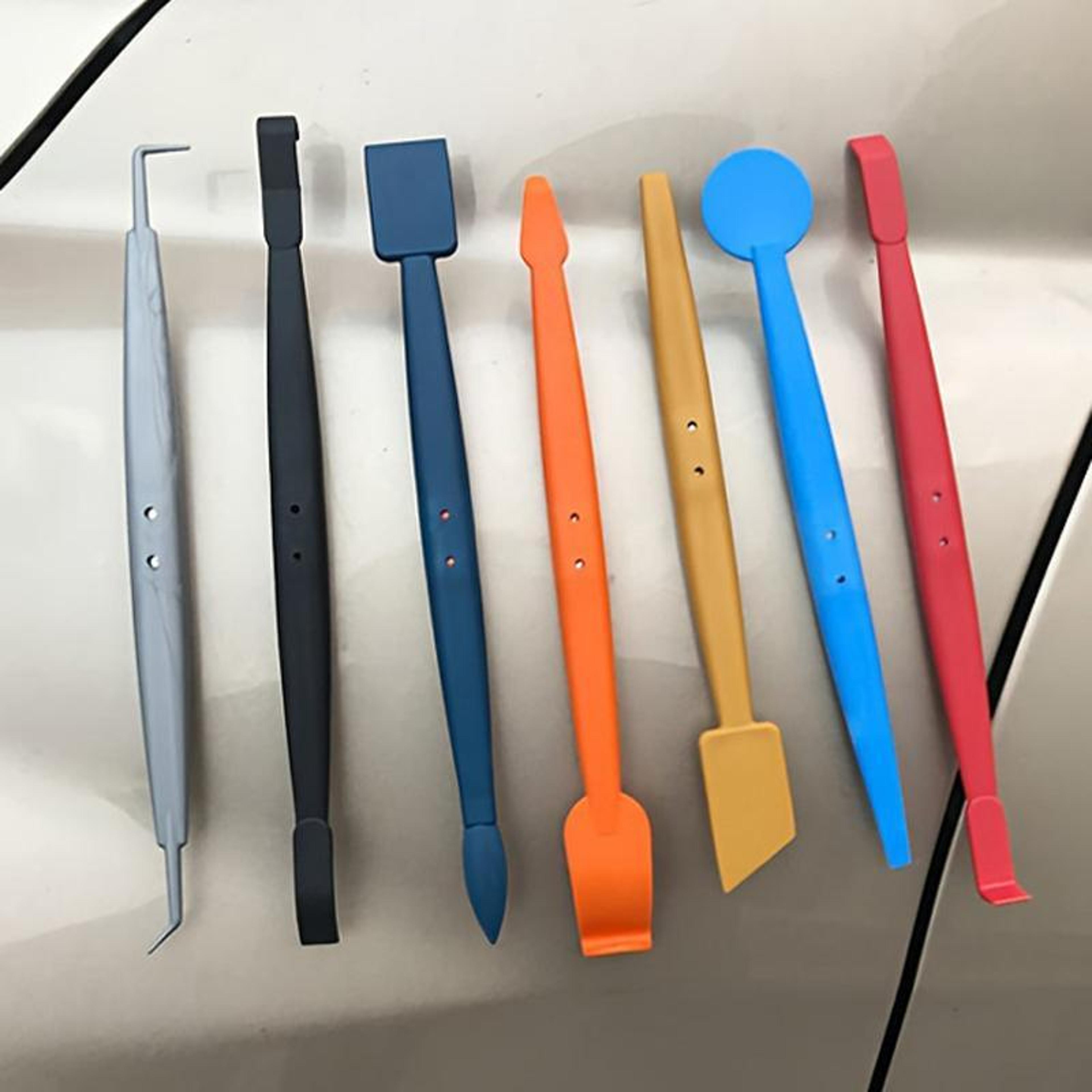 7 Piece Car Wrap Tool Kit Window Tint Installation Vinyl Wrap Tools With Magnetic Squeegee Set 5