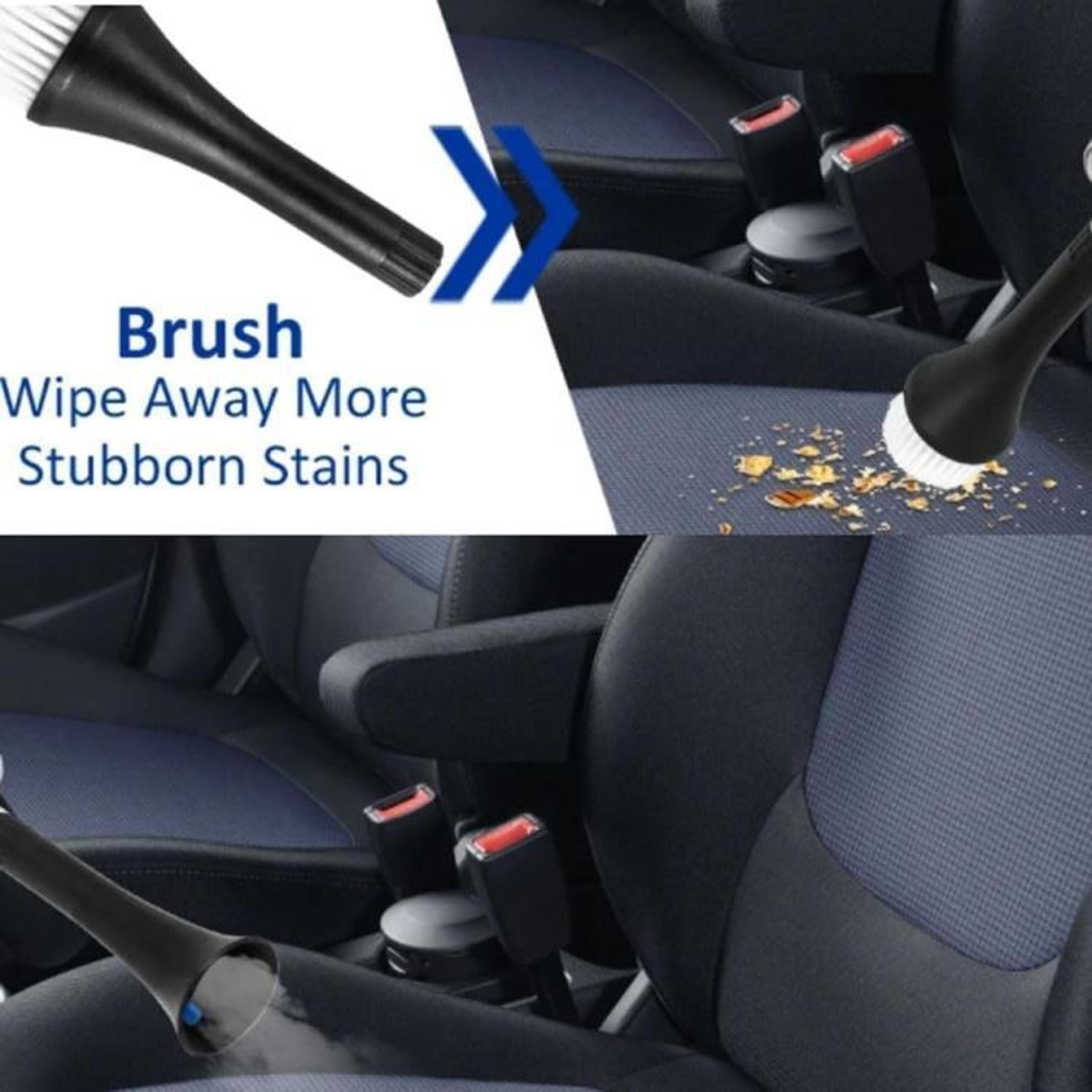 High Pressure Car Cleaning Gun Air Blow Interior Detailing Tool With Bearing Dust Removal Brush 1