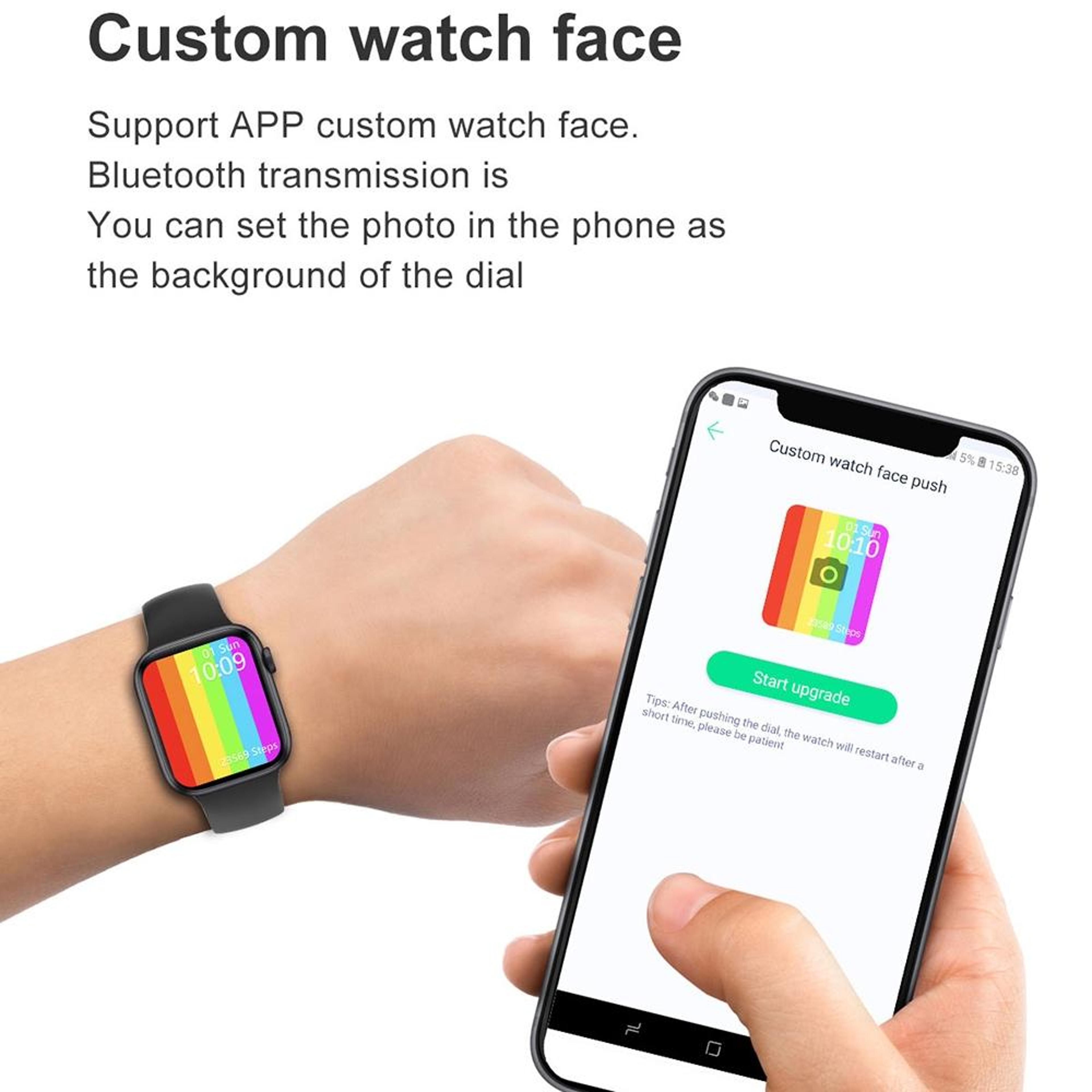 W17 Pro Max Bluetooth Smart Watch 19 Inch HD Smartwatch With Calling Health Tracking And Message Al 4