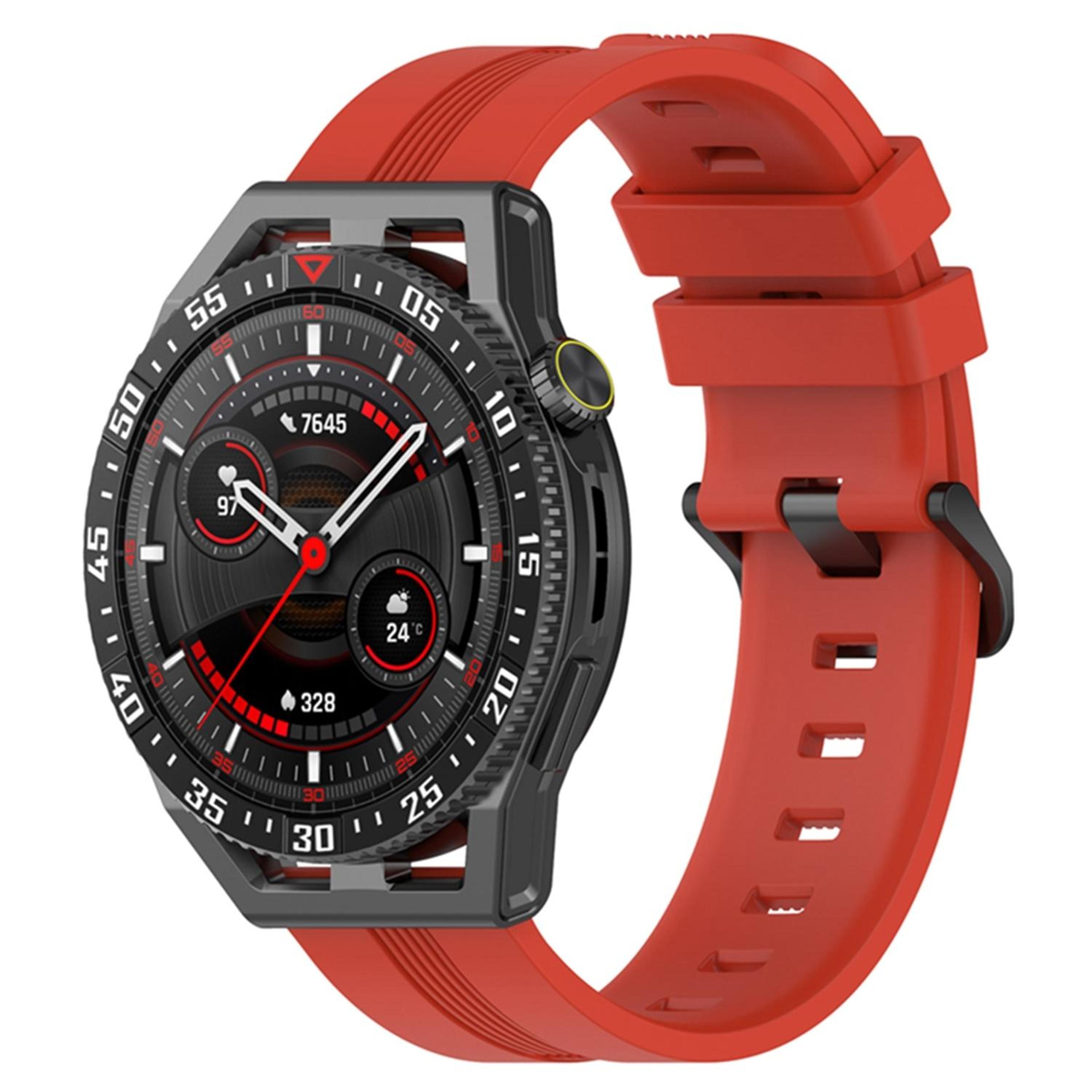 Coros Apex Apex Pro TicWatch Pro 3 22mm Silicone Watch Band Soft Adjustable Replacement Strap 8