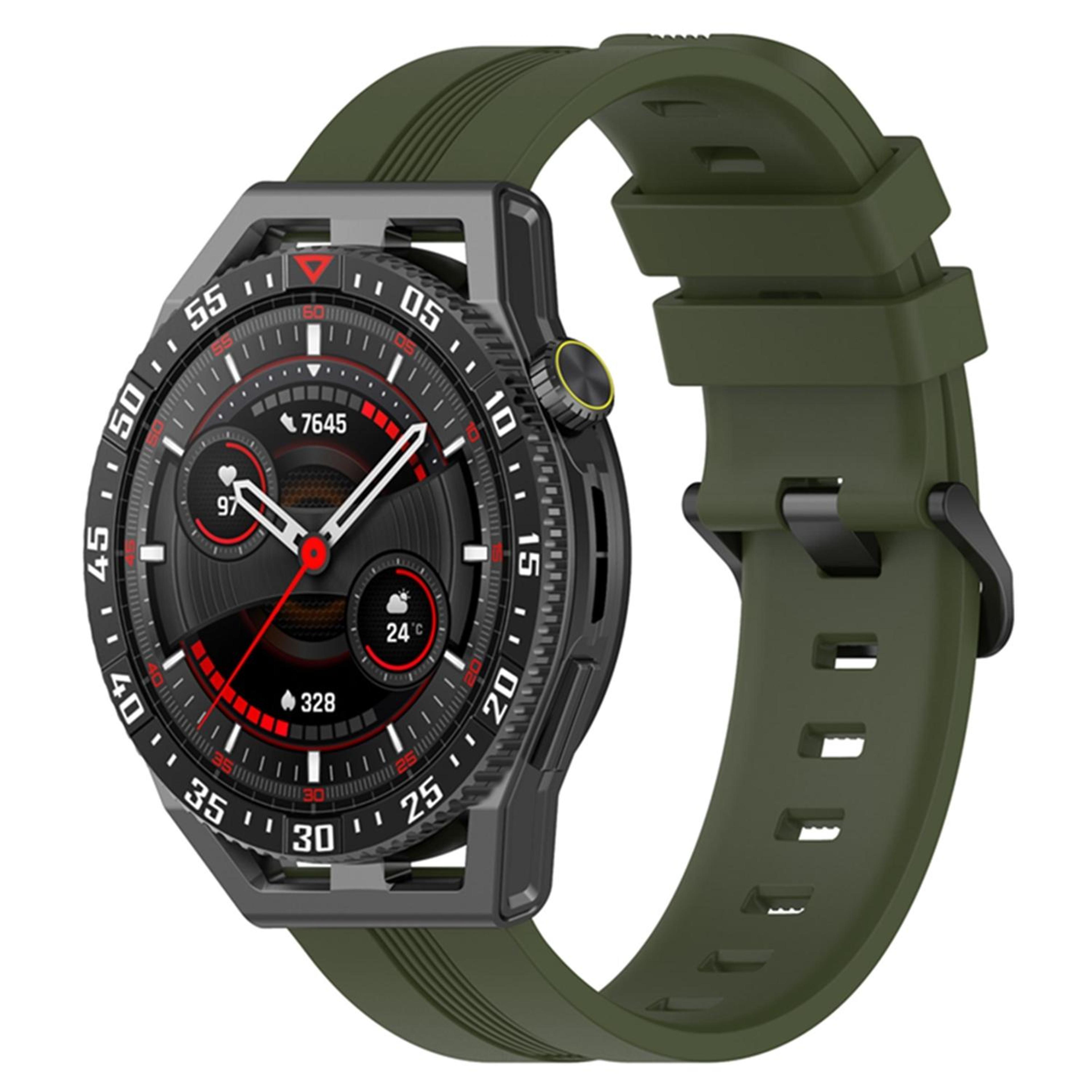 Coros Apex Apex Pro TicWatch Pro 3 22mm Silicone Watch Band Soft Adjustable Replacement Strap 15