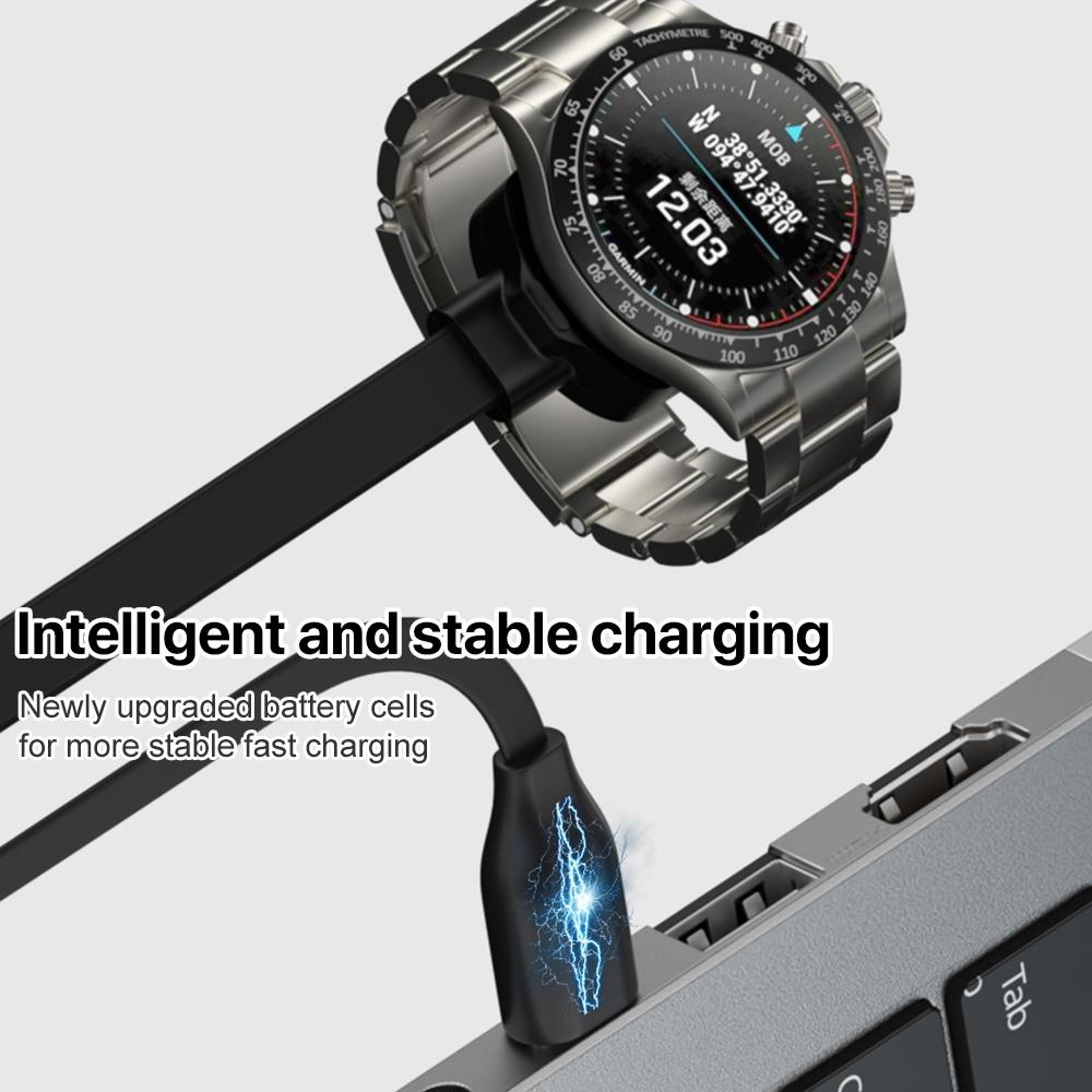 Garmin MARQ 2 USB Charging Cable Fast Safe Smart Watch Charger 2