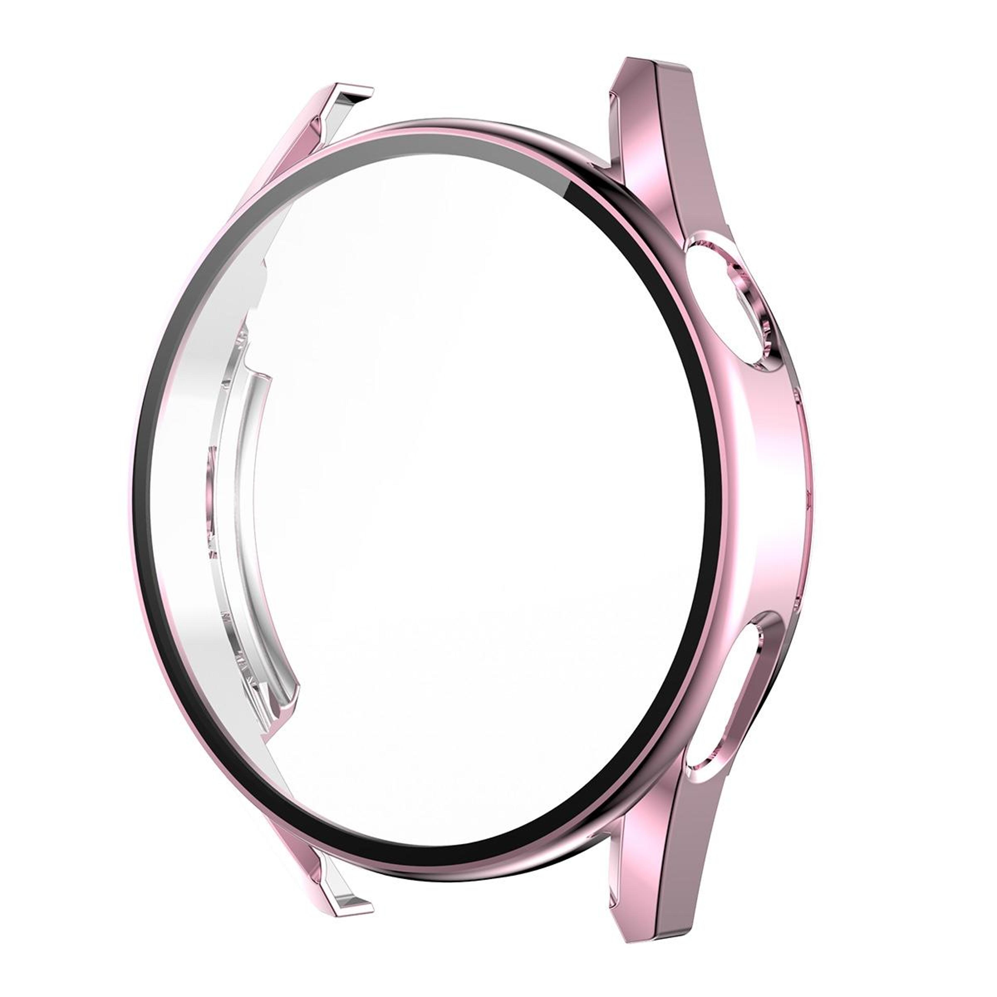 ENKAY Huawei Watch GT 3 42mm Case With Tempered Glass Screen Protector Full Coverage PC Watch Cover 6