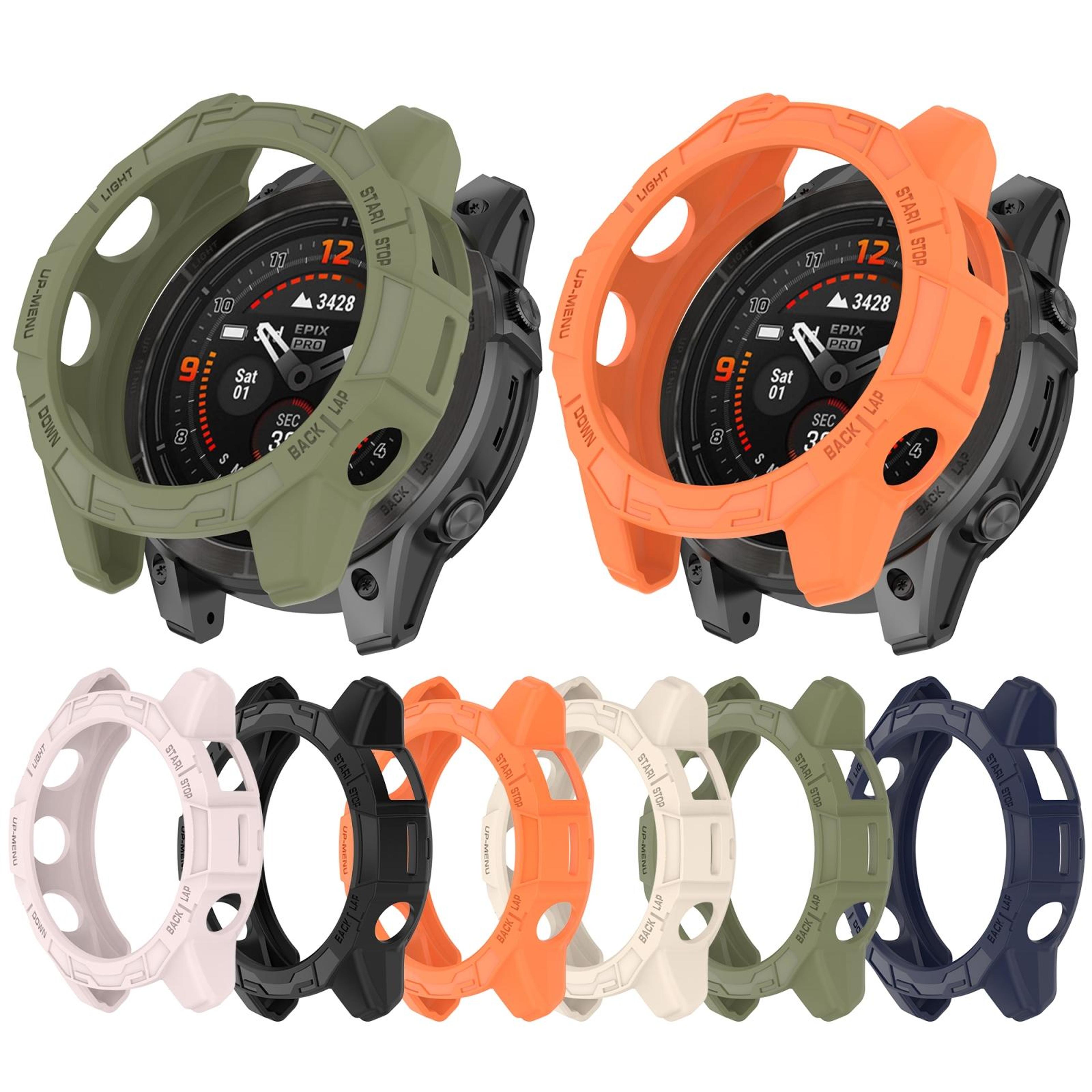 Garmin Quatix 7 Pro TPU Watch Protective Case Lightweight Shockproof Watch Bumper 7