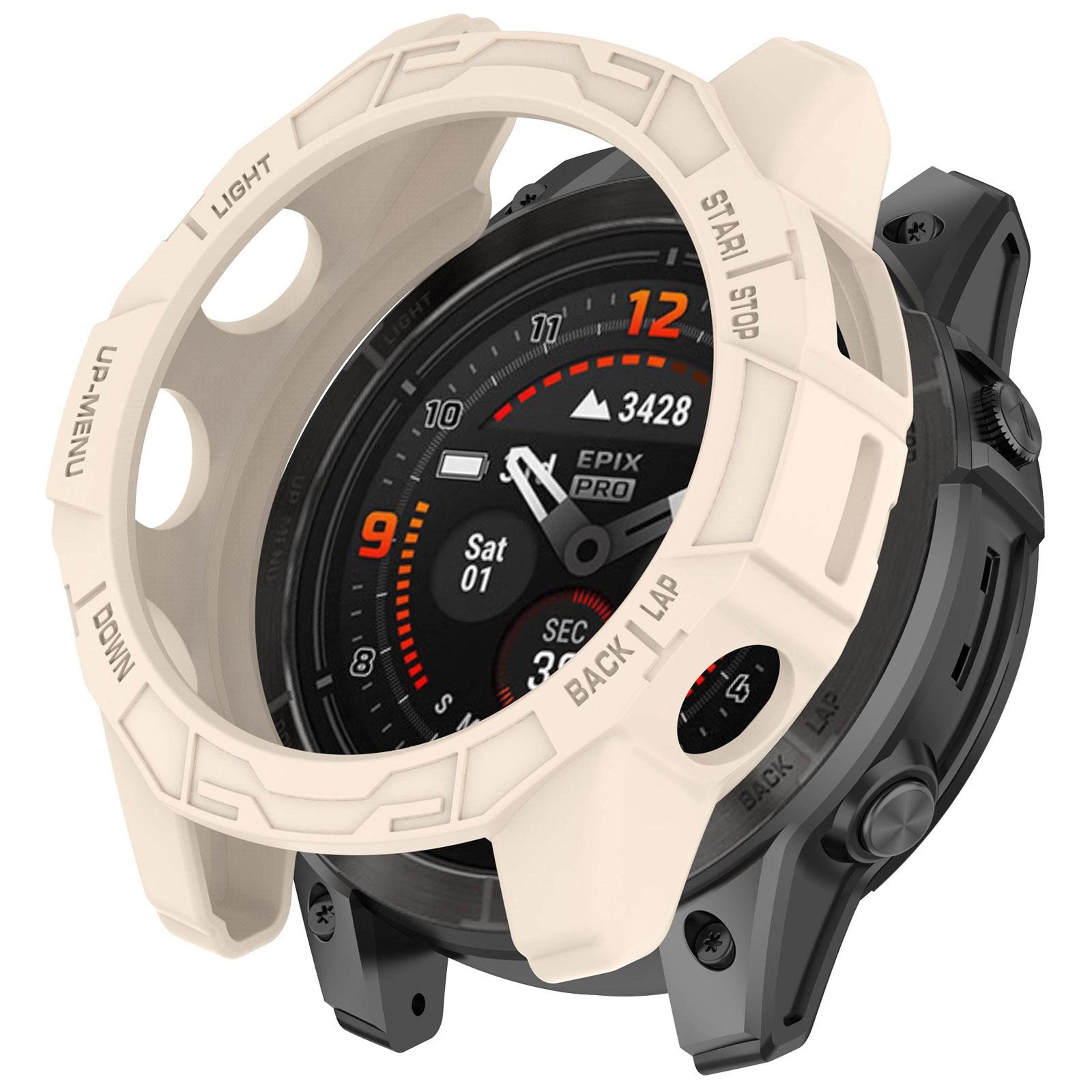 Garmin Quatix 7 Pro TPU Watch Protective Case Lightweight Shockproof Watch Bumper 11