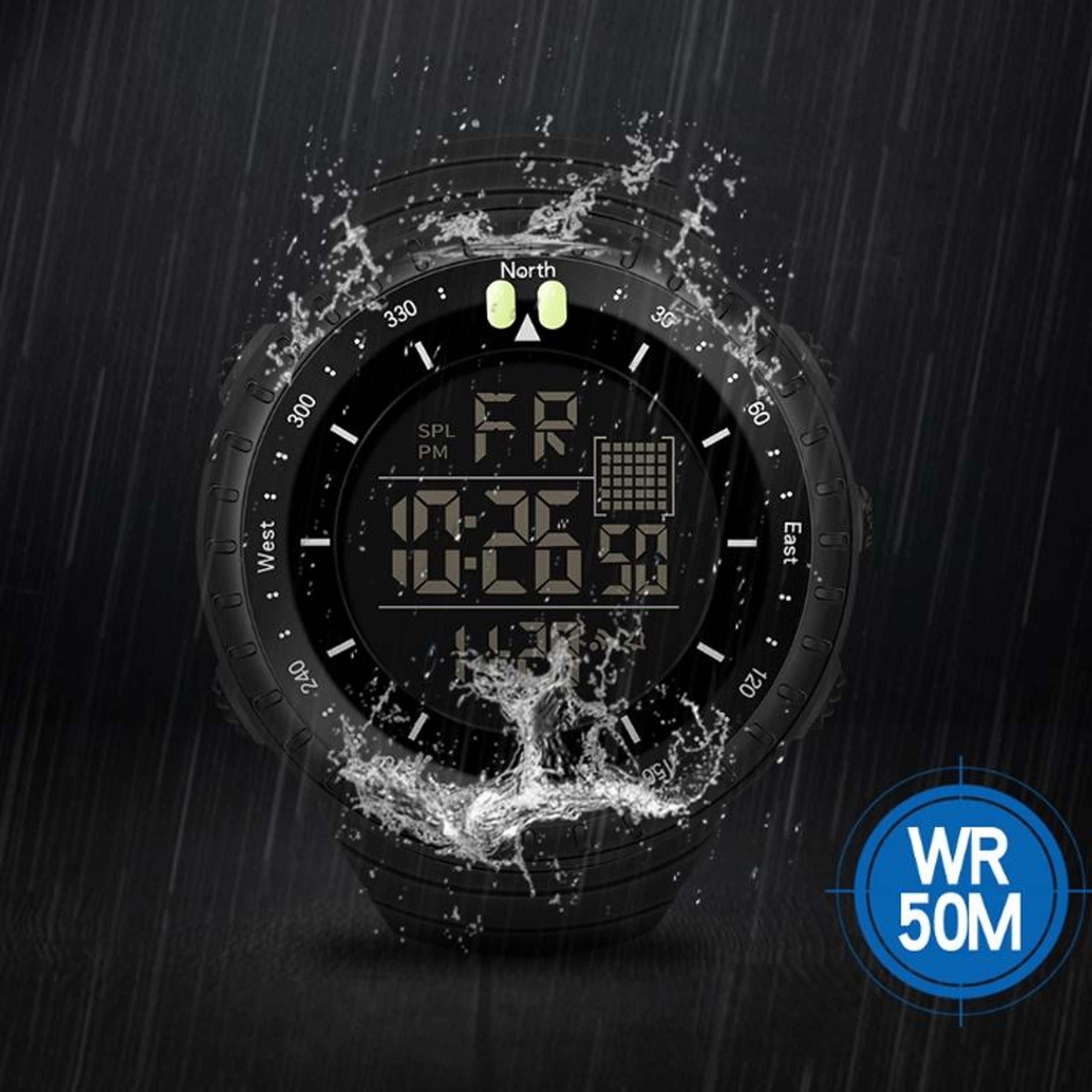 SYNOKE 9648 B Waterproof Digital Sports Watch For Men With Large Luminous Display 4