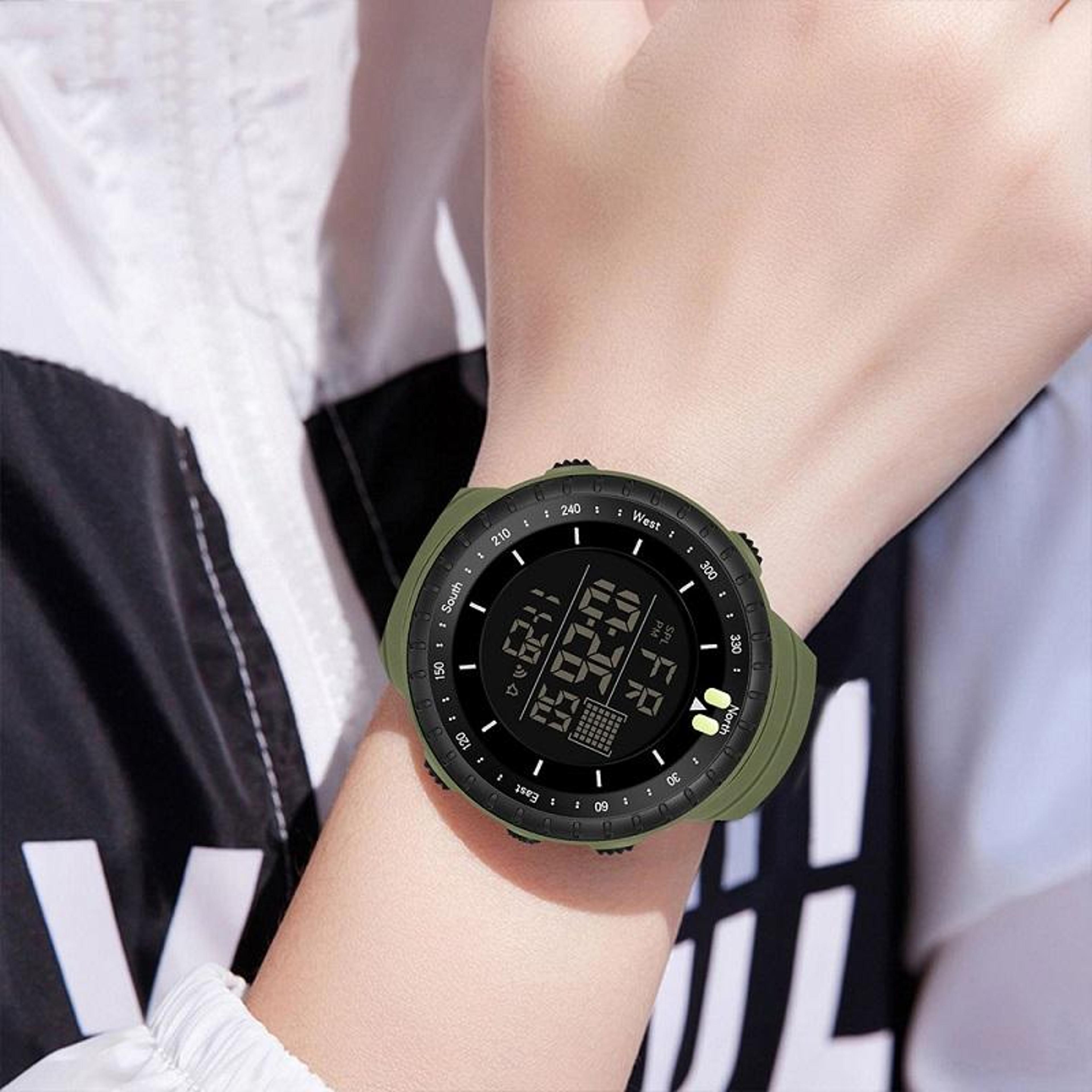 SYNOKE 9648 B Waterproof Digital Sports Watch For Men With Large Luminous Display 5