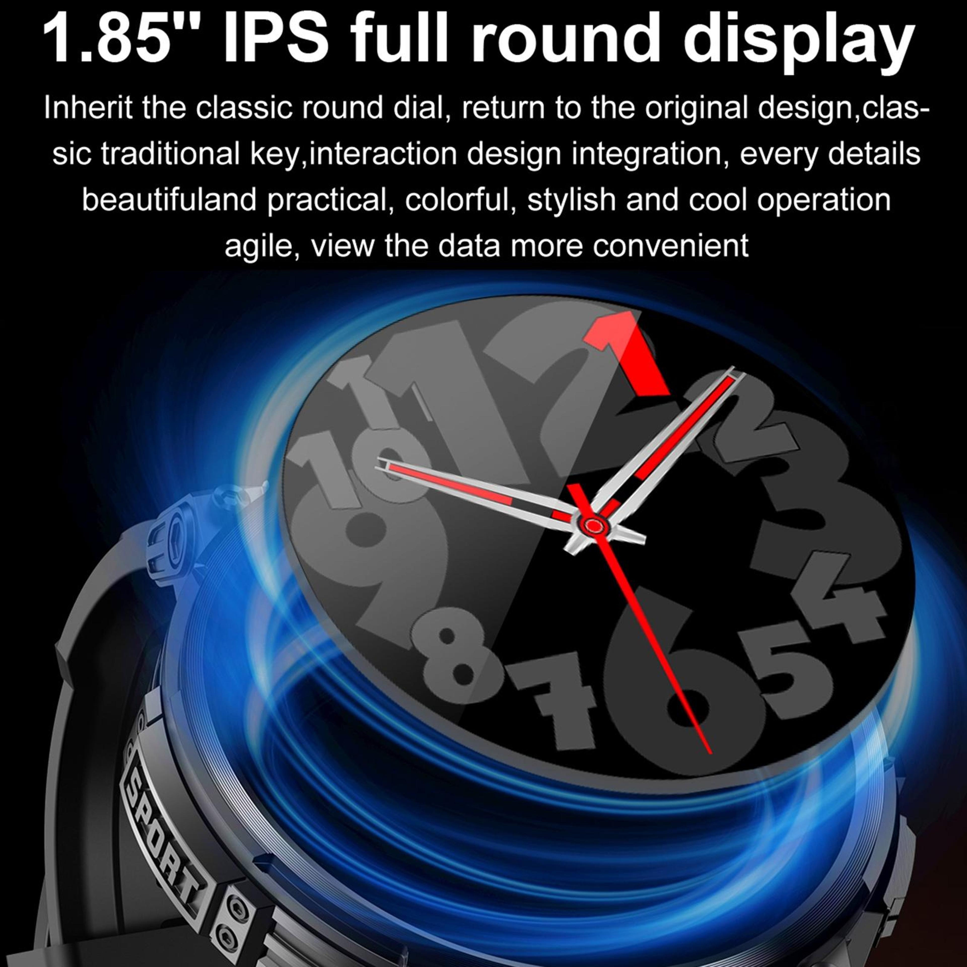 LEMFO K66 Bluetooth Calling Smartwatch With 185 Inch HD Display Heart Rate  Blood Oxygen Monitor 2