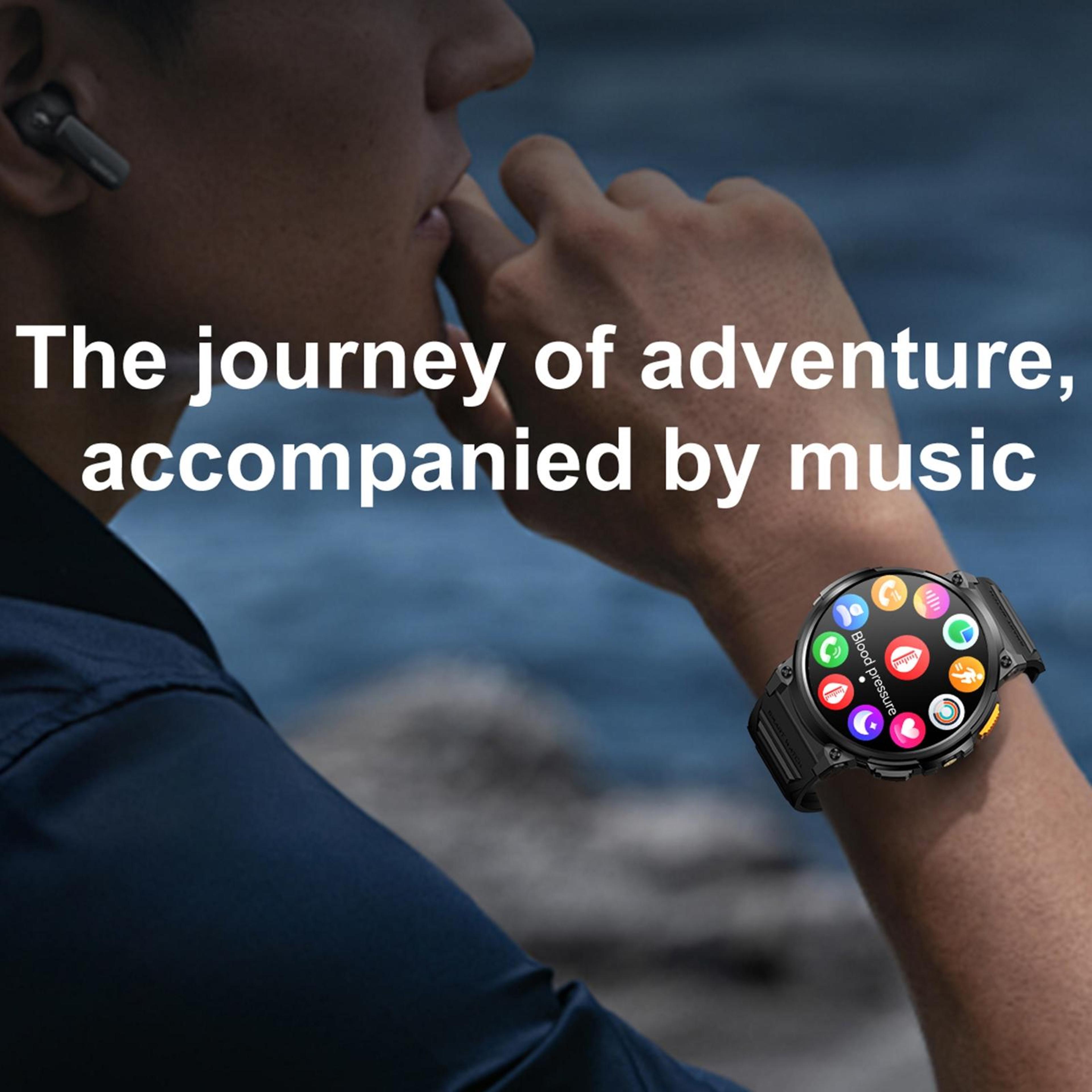 LEMFO K66 Bluetooth Calling Smartwatch With 185 Inch HD Display Heart Rate  Blood Oxygen Monitor 4