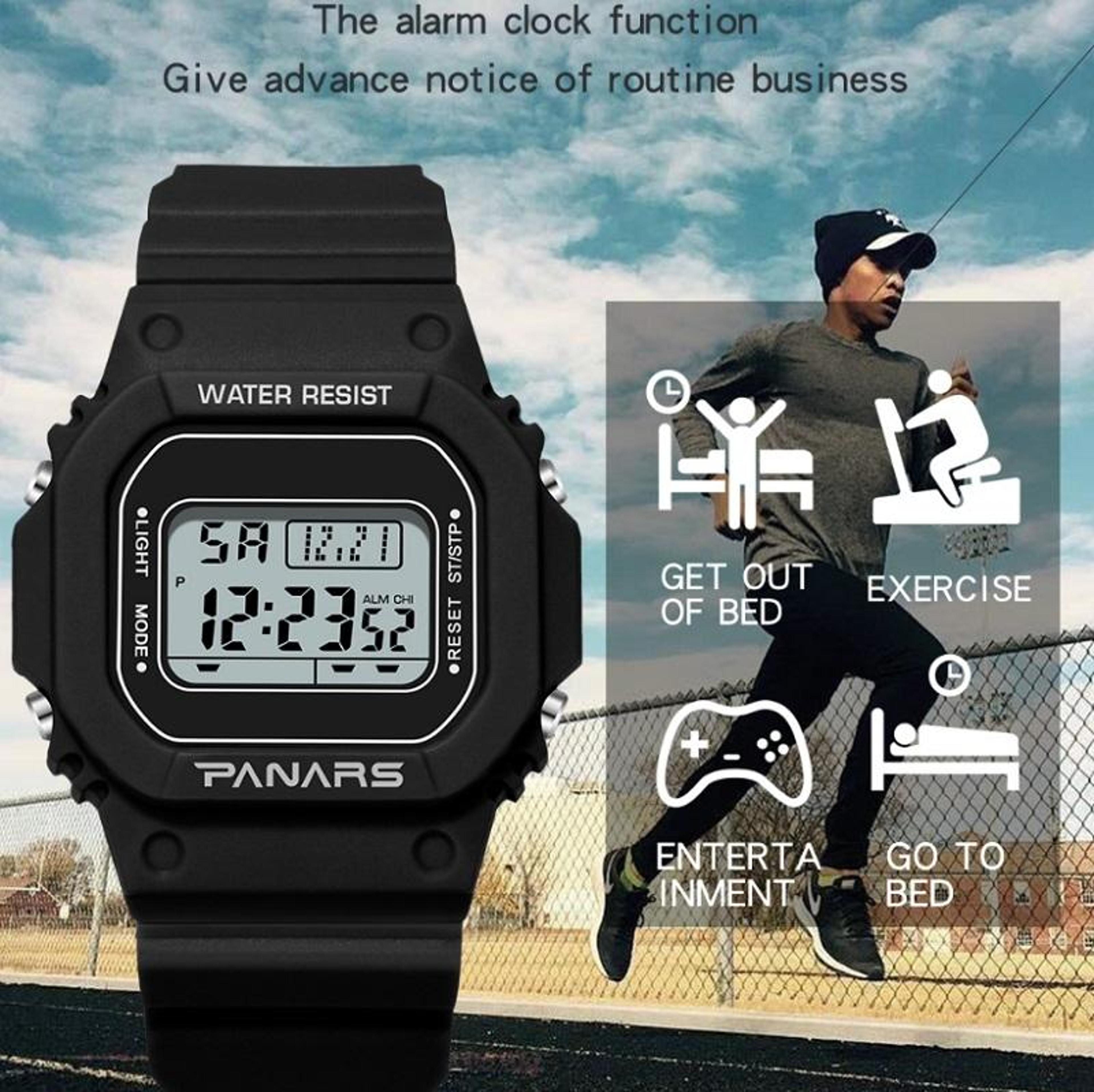 SYNOKE 9620 Digital Sports Watch For Couples Waterproof LED Electronic Wrist Watch 5