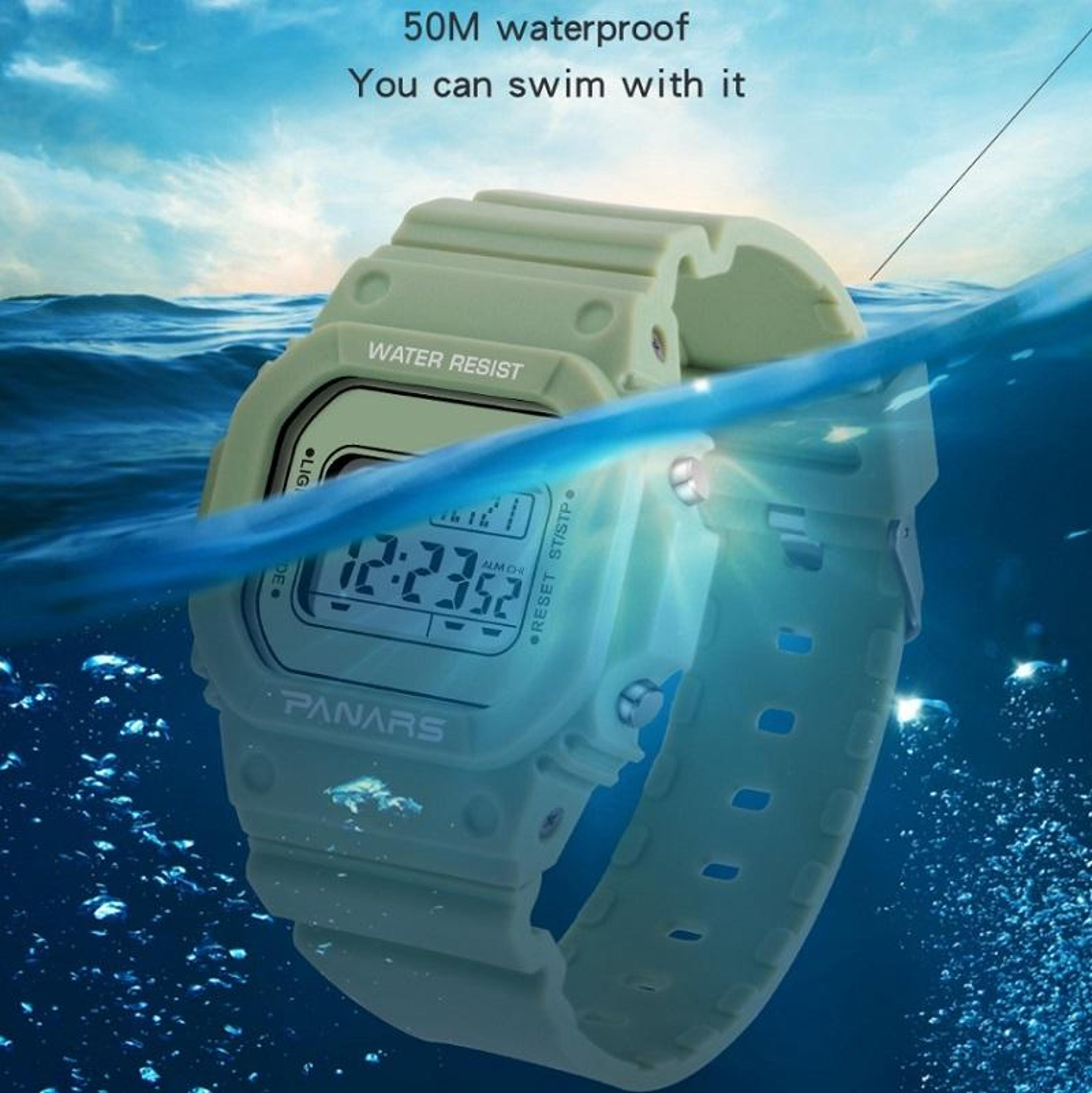 SYNOKE 9620 Digital Sports Watch For Couples Waterproof LED Electronic Wrist Watch 7
