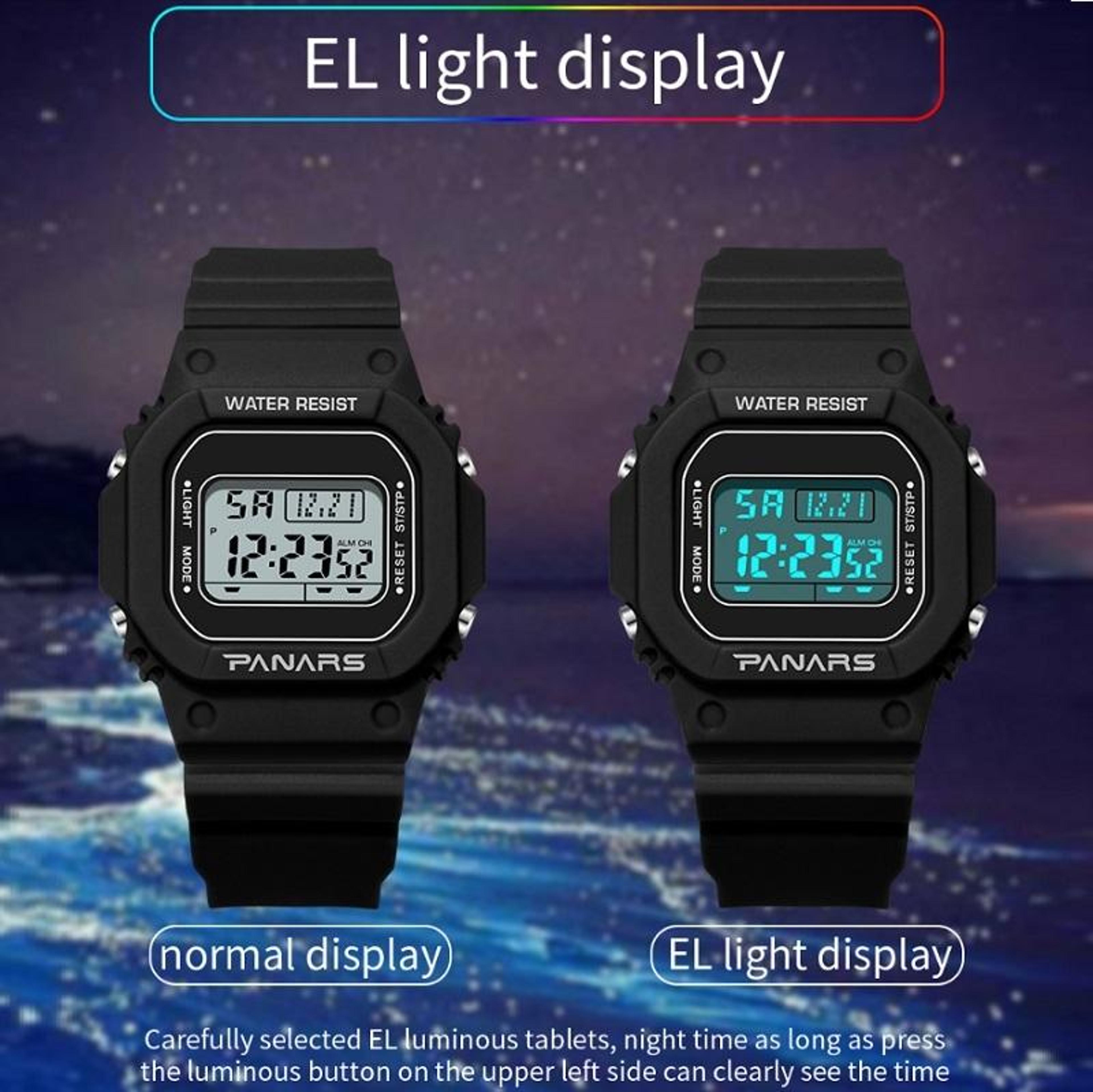 SYNOKE 9620 Digital Sports Watch For Couples Waterproof LED Electronic Wrist Watch 9