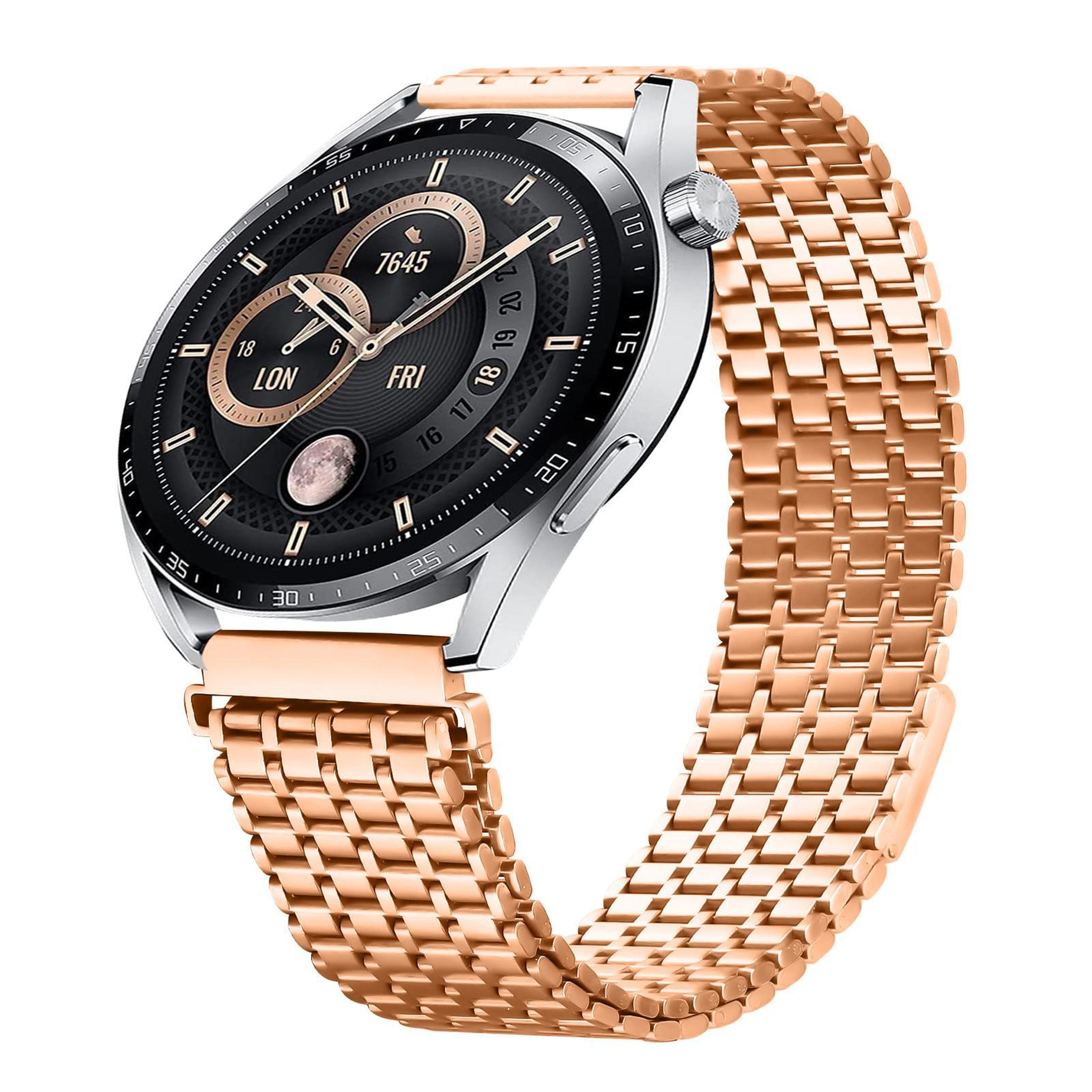 Magnetic Watch Band Stainless Steel Nine Bead Metal Watch Strap With Magnetic Buckle 2