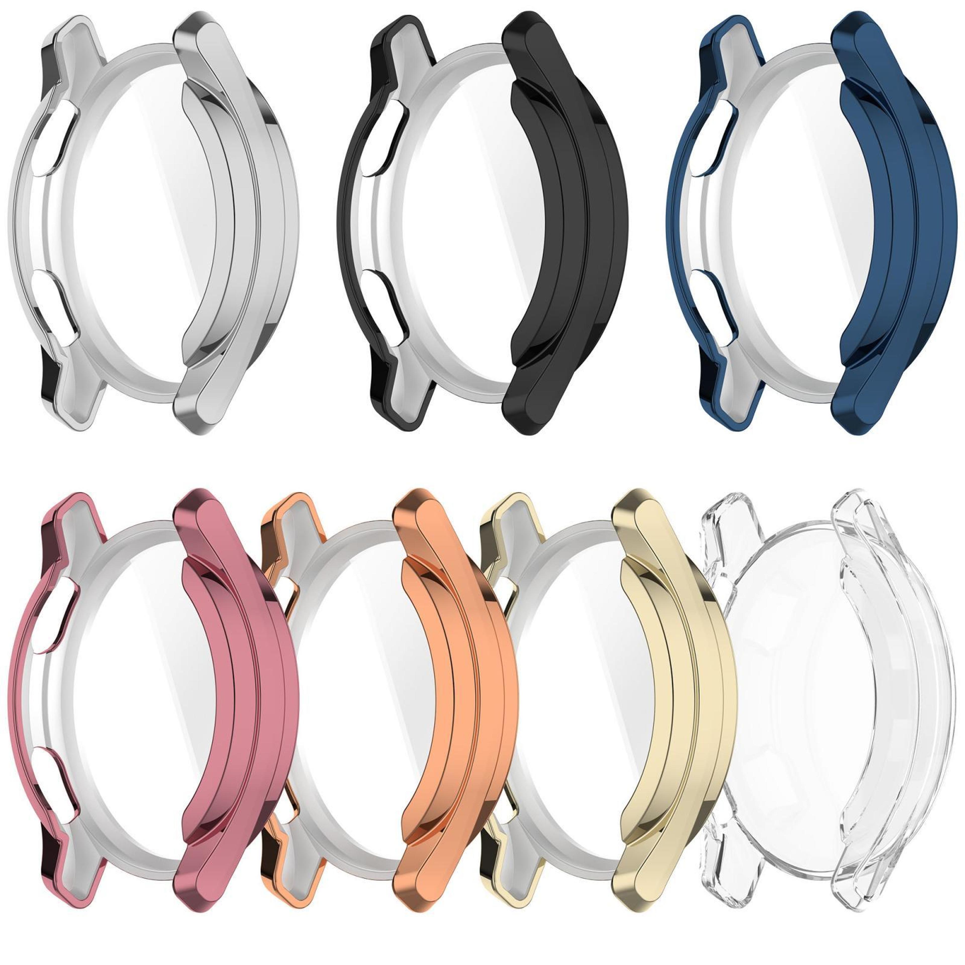 Garmin Approach S50 TPU Watch Case Full Coverage Protective Cover Electroplated Bumper 11