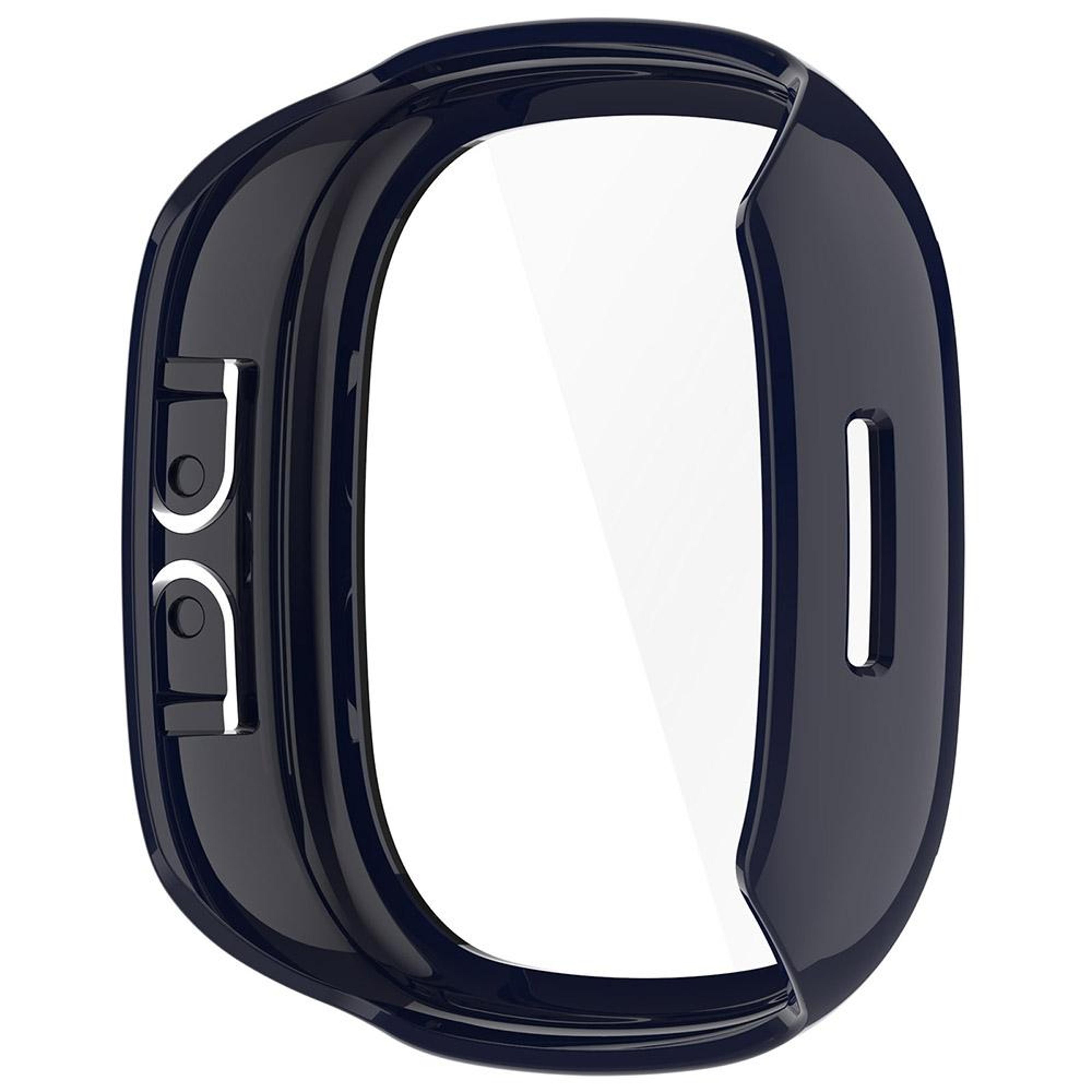 For Fitbit Ace LTE Protective Case With Tempered Glass Screen Protector PC Full Coverage Cover 4