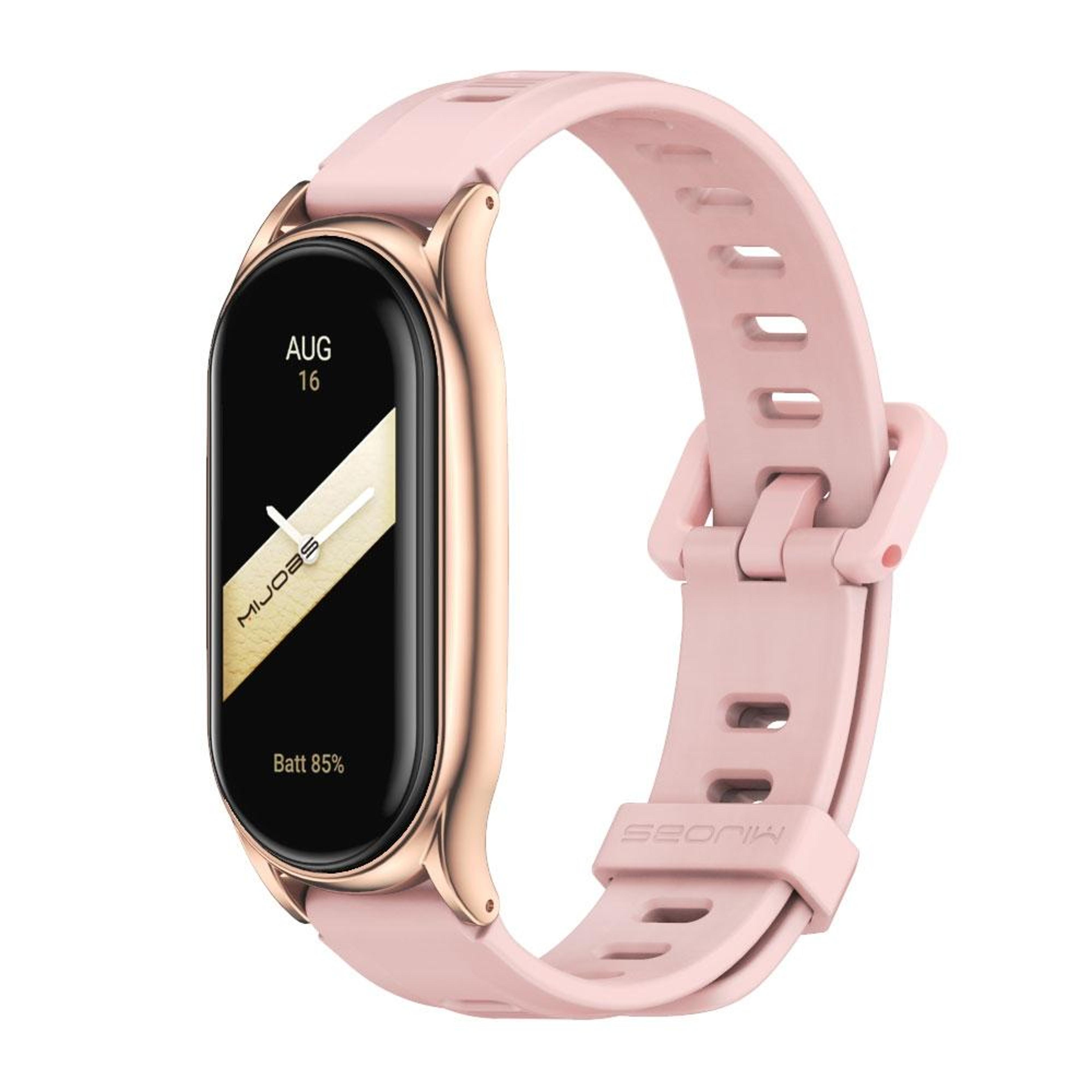 Xiaomi Mi Band 8 Silicone Watch Band With Protective Case Adjustable Replacement Strap 12