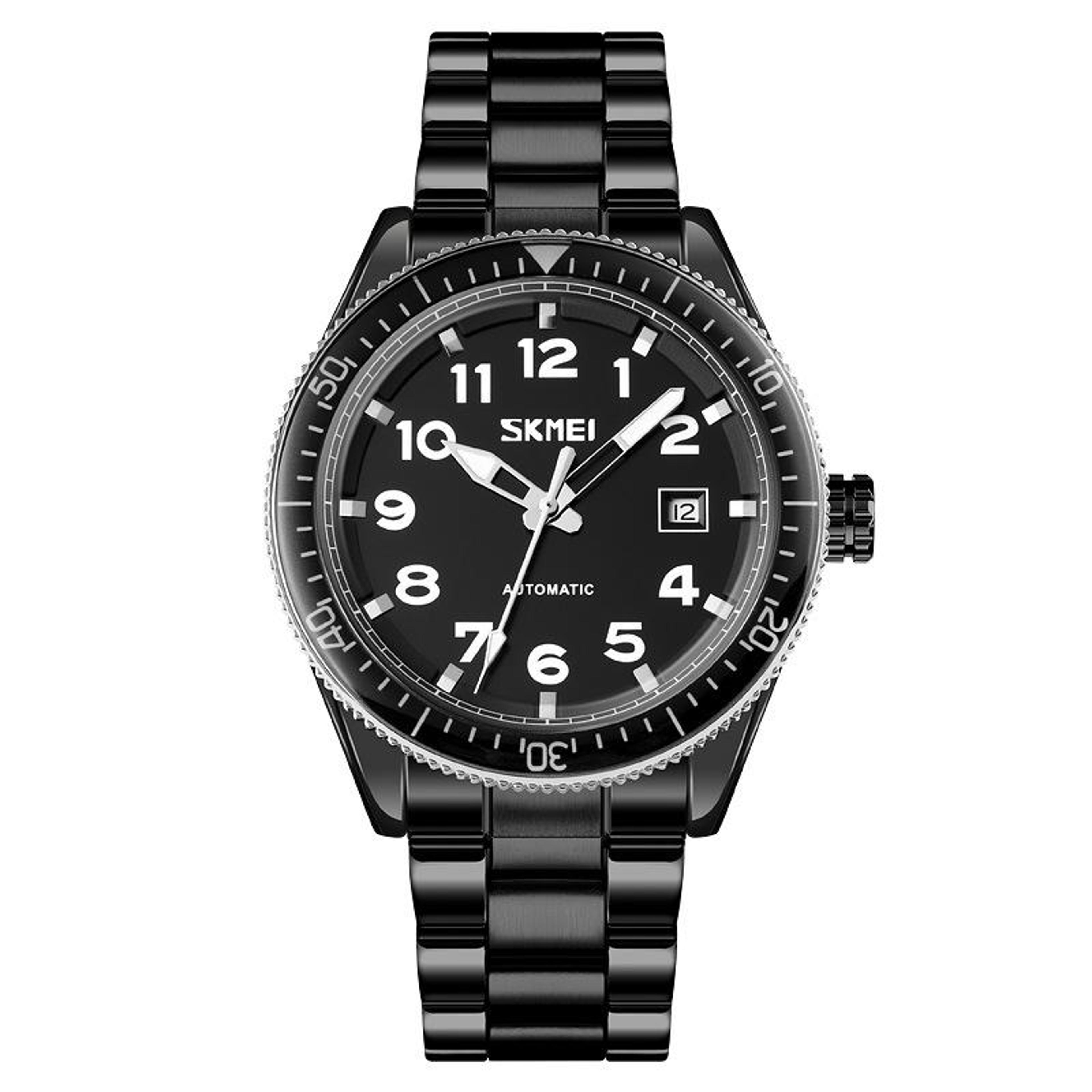 SKMEI 9232 Quartz Watch Waterproof Stainless Steel Watch With Date Display 2