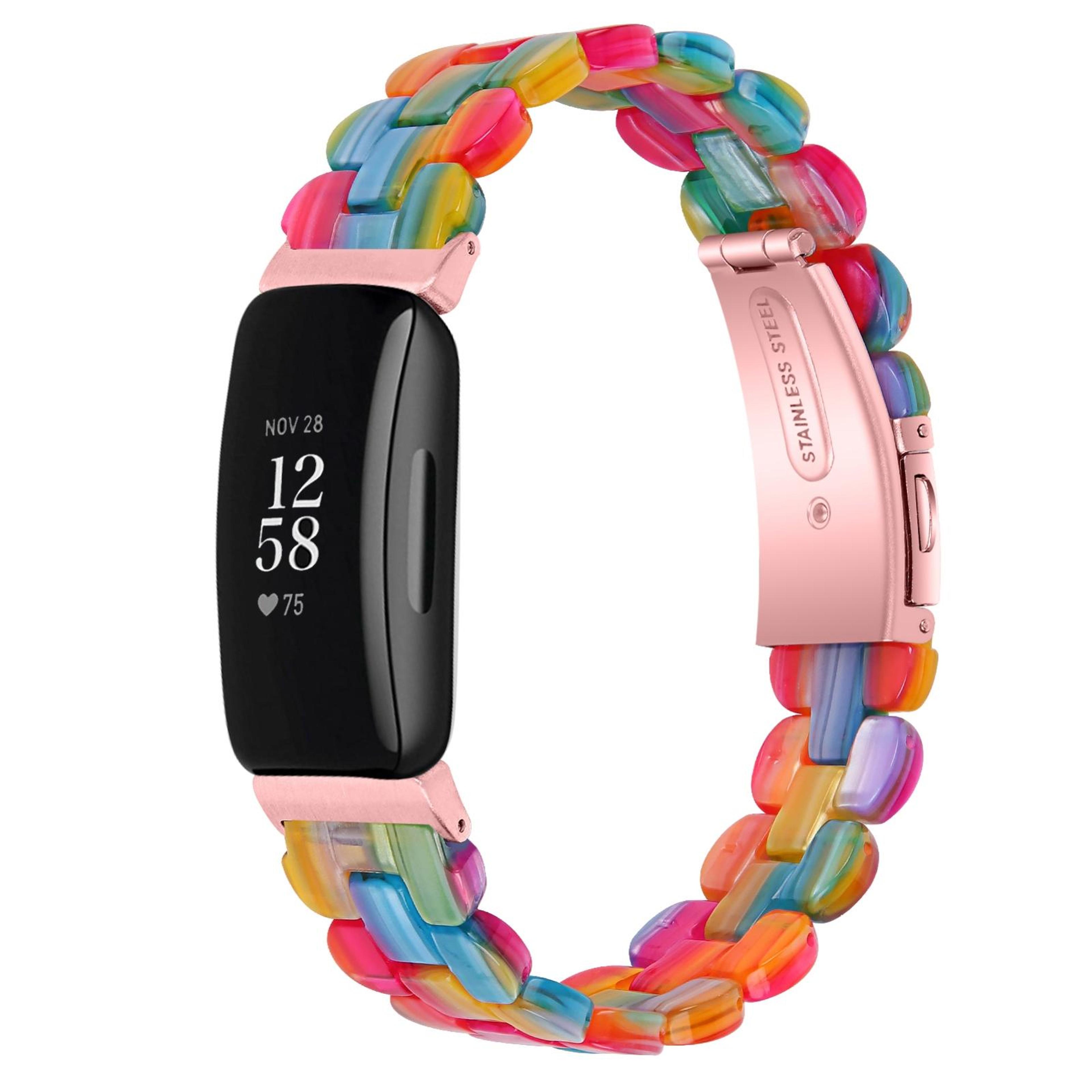 Fitbit Inspire 2 Inspire Resin Watch Band Adjustable Replacement Strap 7