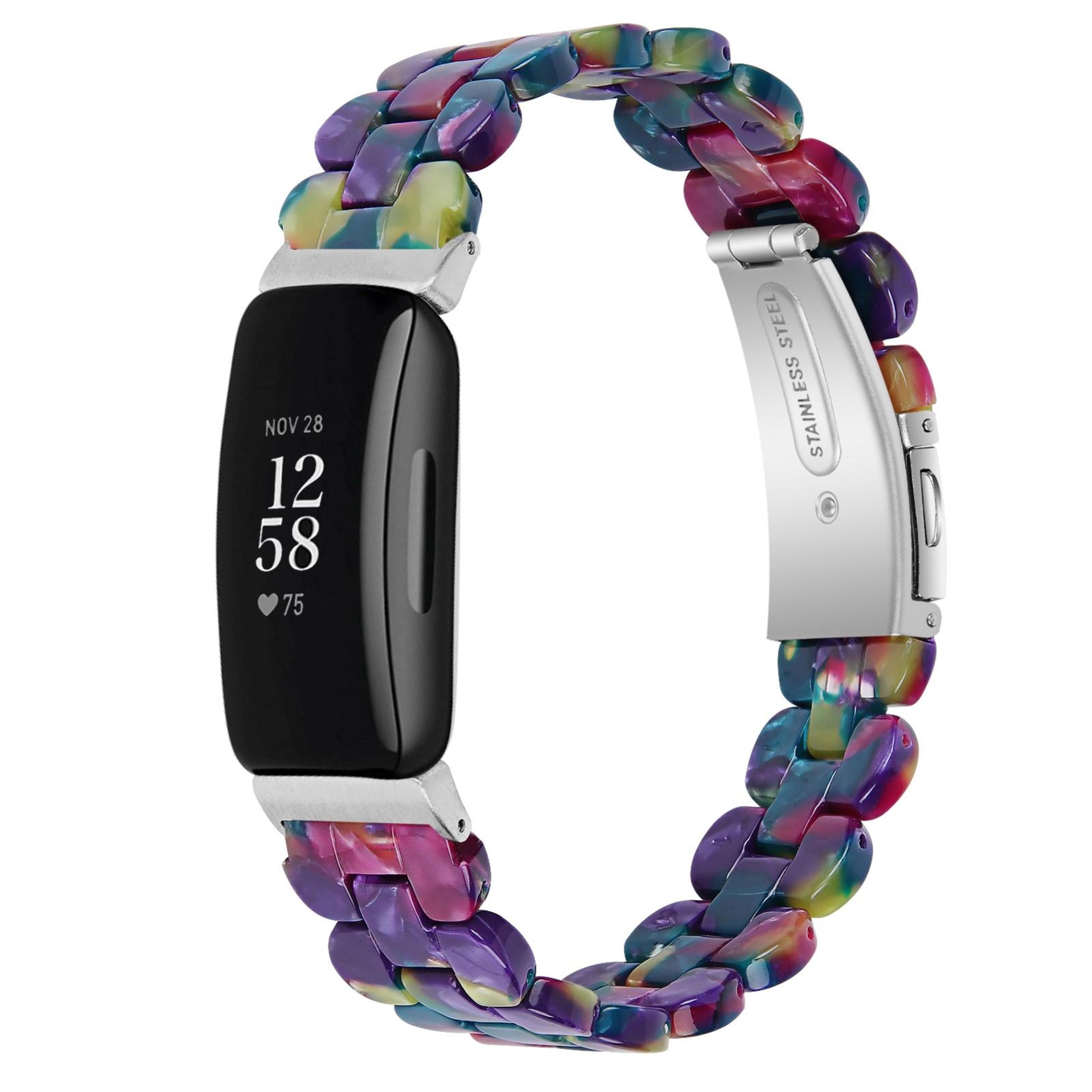 Fitbit Inspire 2 Inspire Resin Watch Band Adjustable Replacement Strap 18