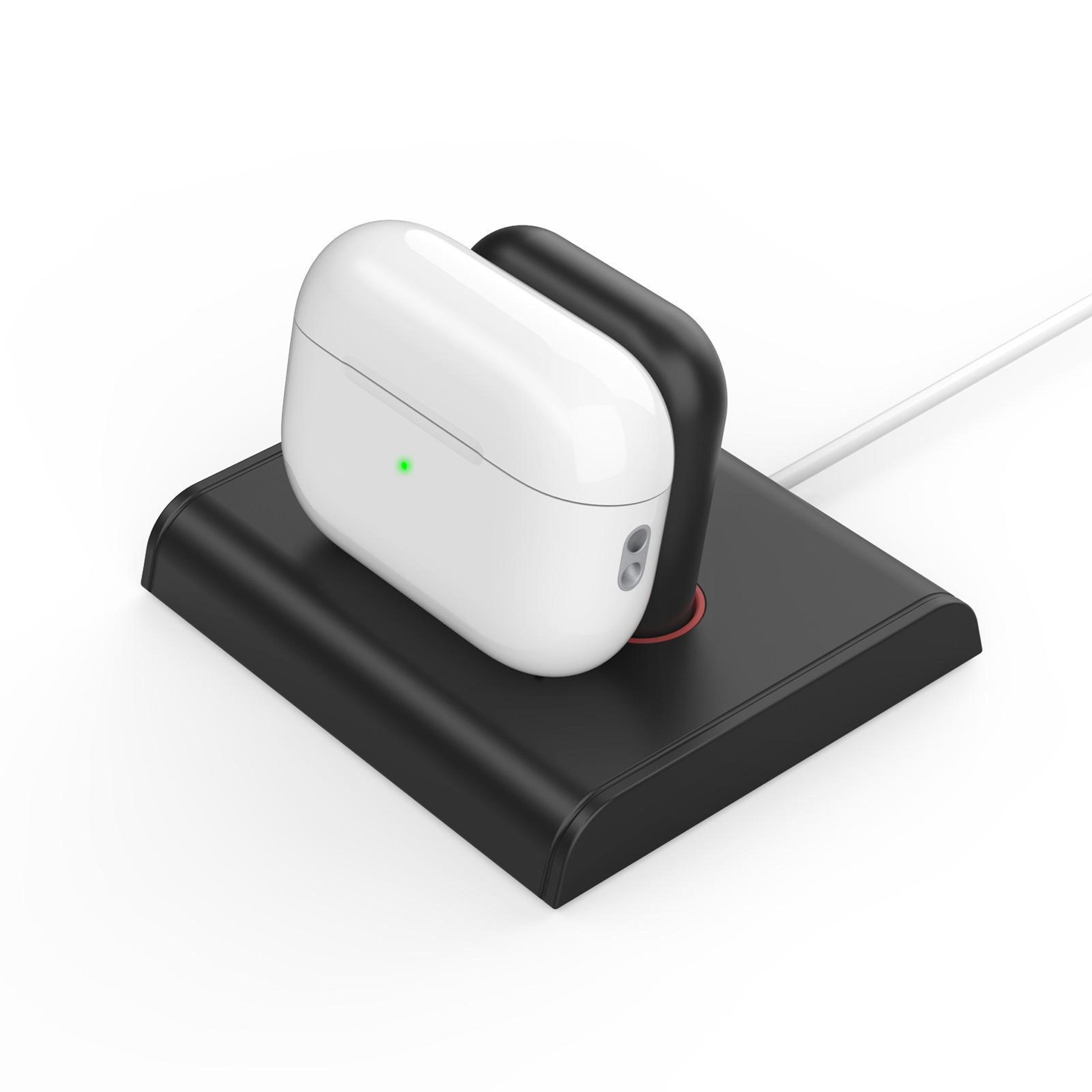 AhaStyle PT117 2 In 1 Apple Watch Charging Stand And AirPods Holder Silicone Dock 2