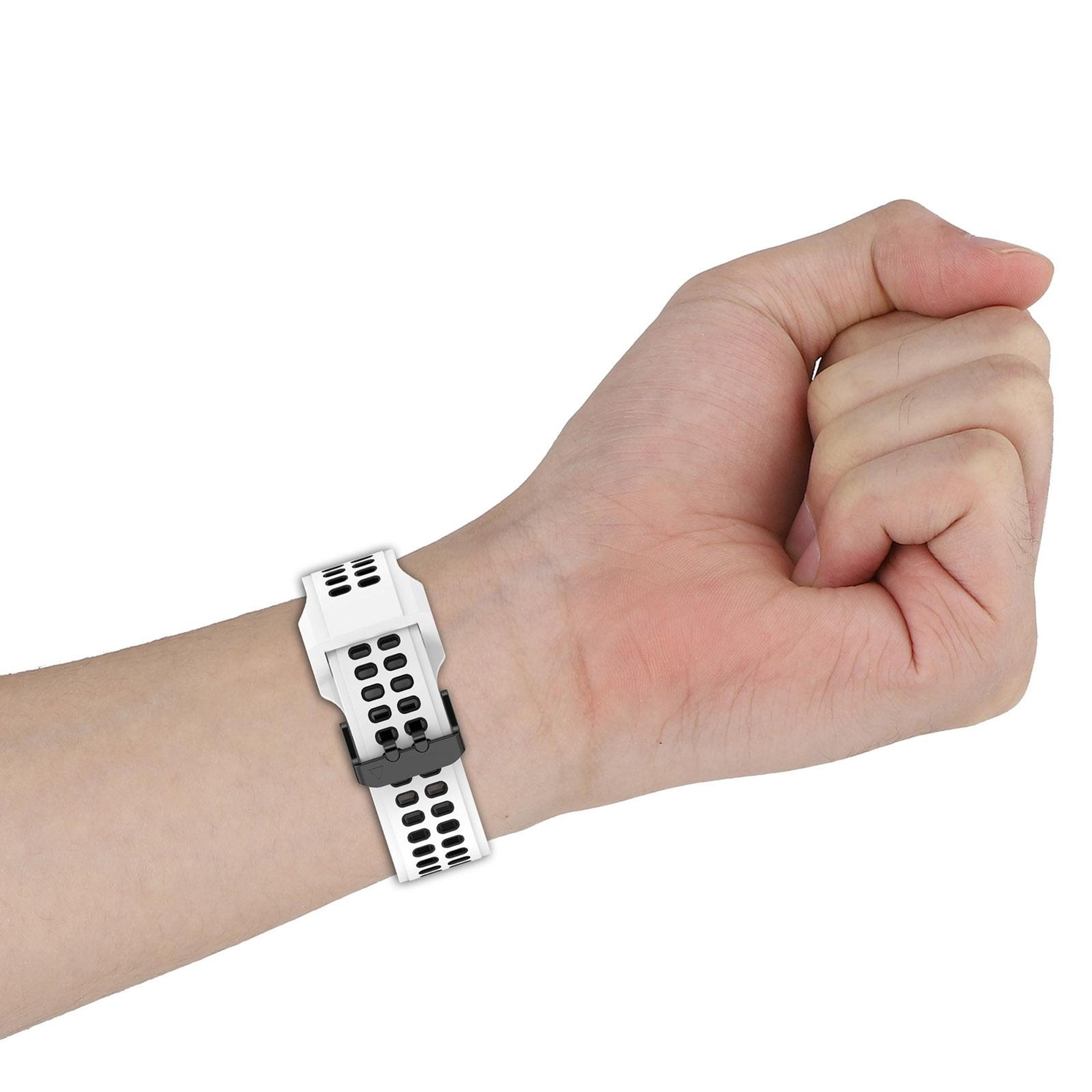 Garmin Enduro2 Tactix7 Silicone Watch Band 26mm Two Color Replacement Watch Strap With Reverse Buck 13