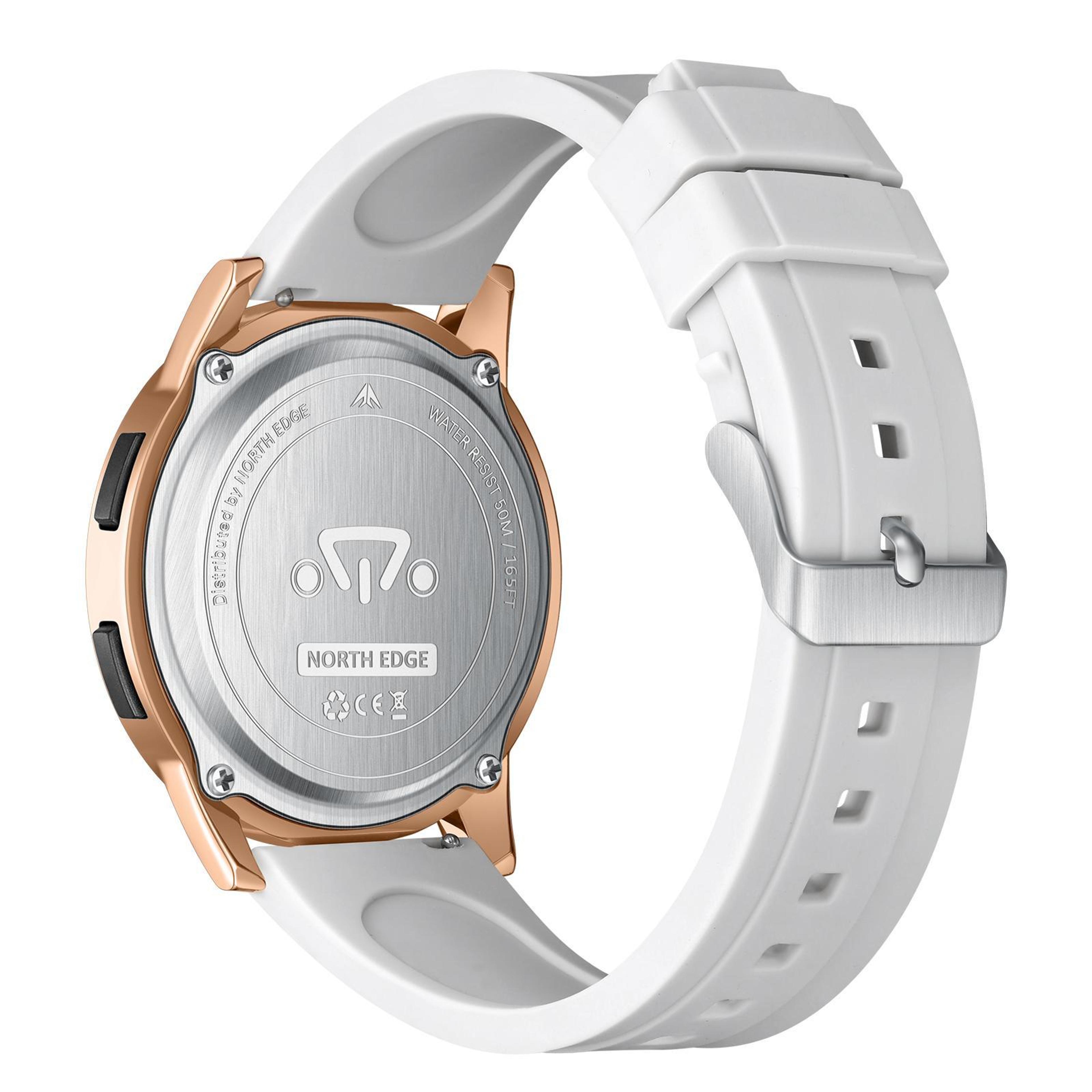 NORTH EDGE APOLLO Outdoor Sports Watch 50M Waterproof Watch With Silicone Strap Pedometer 1