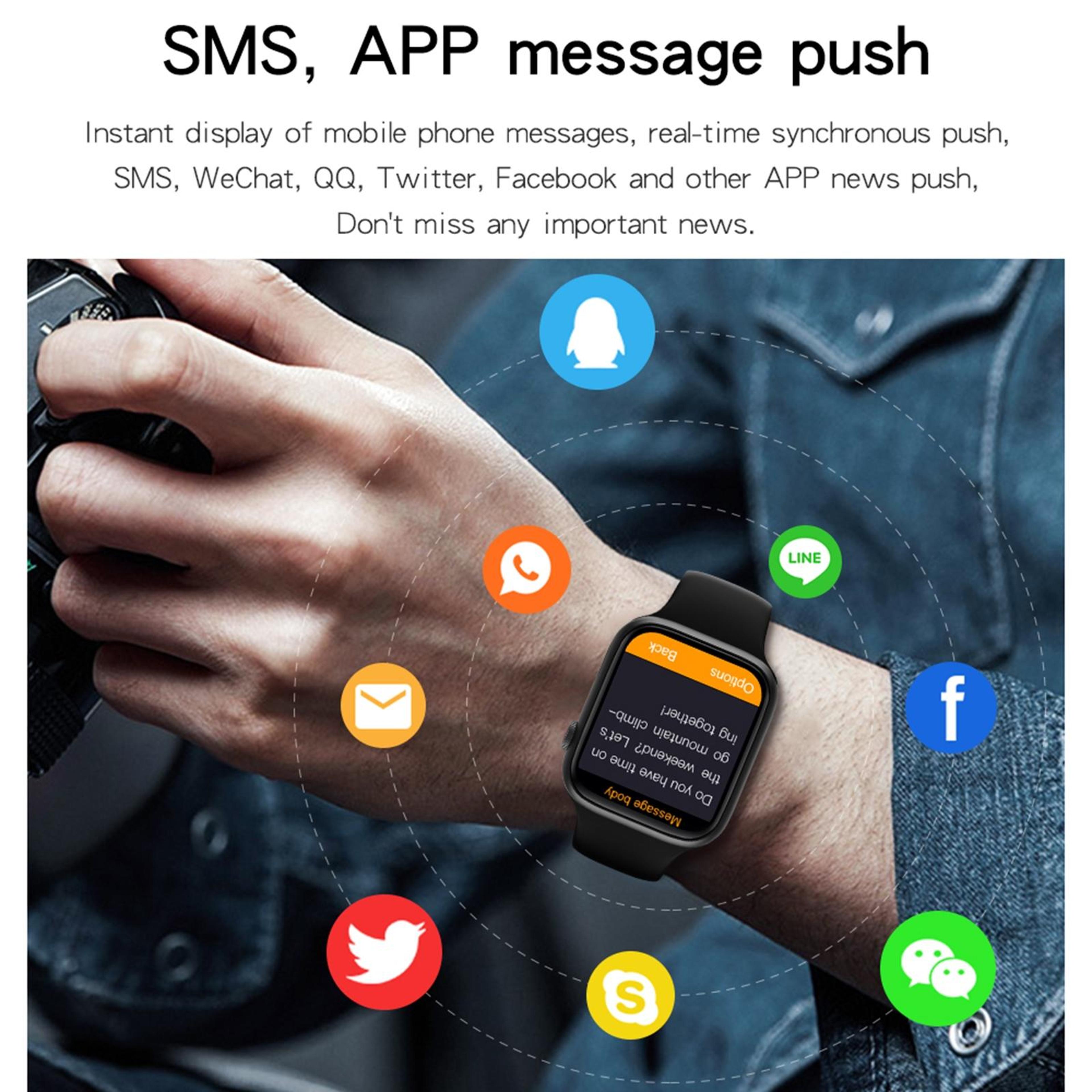 HW22 Pro Bluetooth Smart Watch With 169 Inch HD Display Wireless Charging Fitness Tracker 1