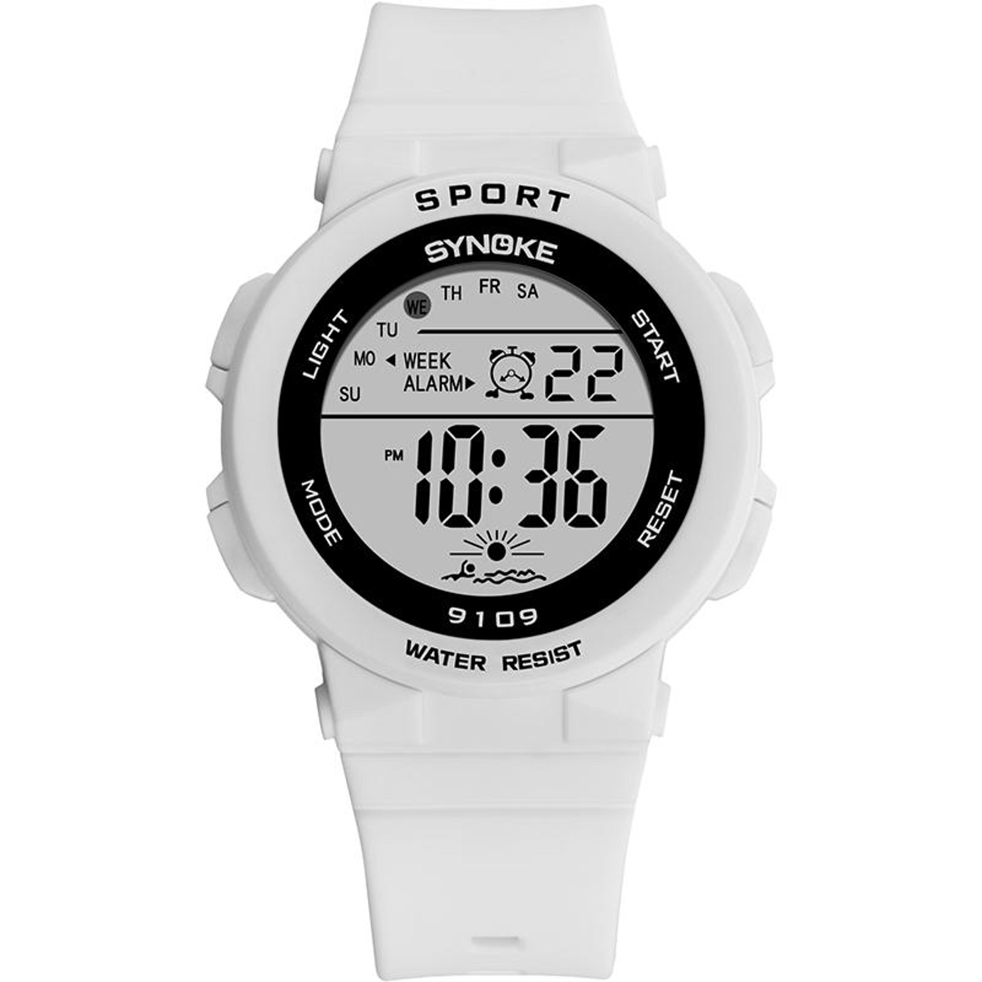 SYNOKE 9109 Digital Sports Watch 50M Waterproof Multifunction LED Student Watch 9