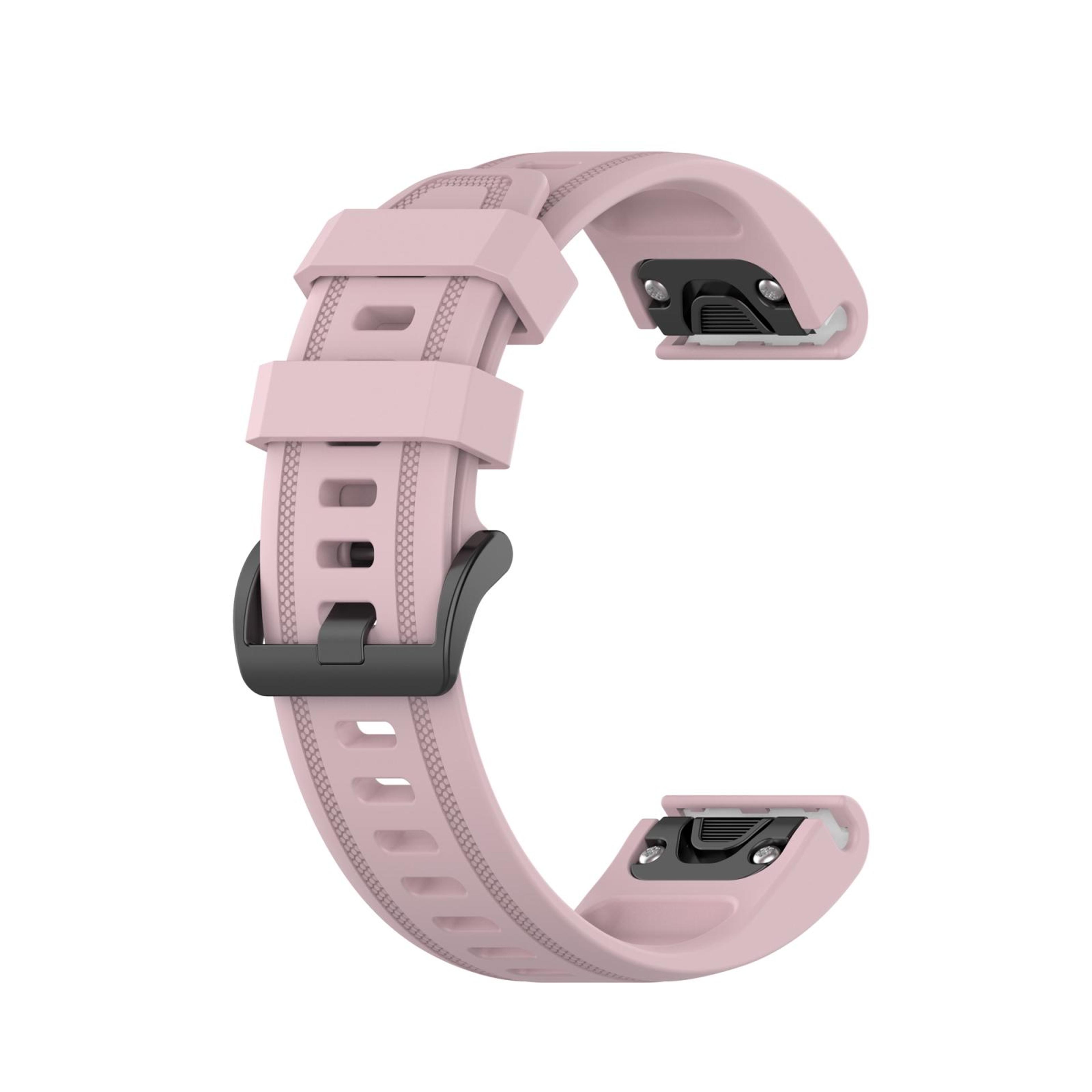 Garmin Fenix 7S 20mm Silicone Watch Band Quick Release Soft Waterproof Replacement Strap 15