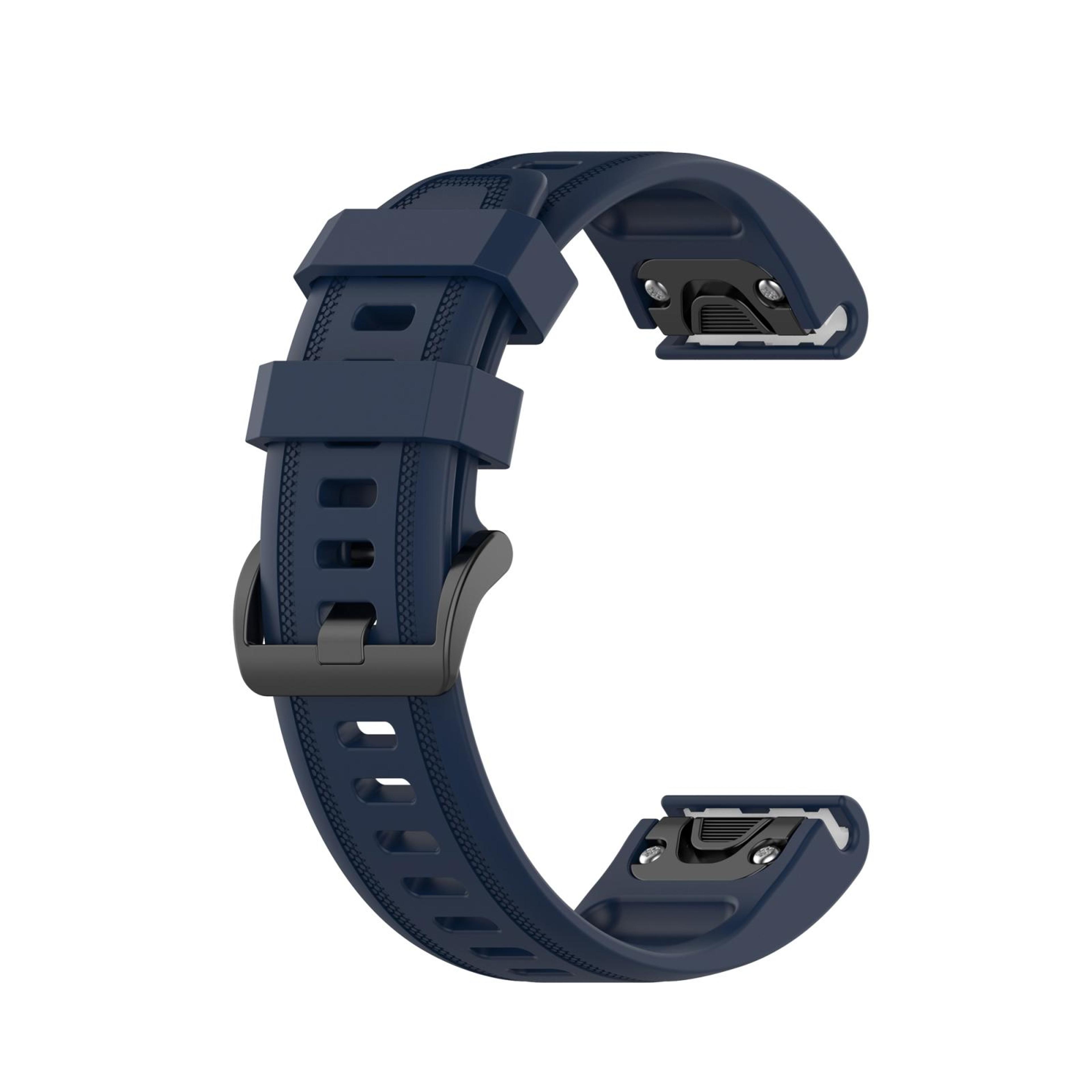 Garmin Fenix 7S 20mm Silicone Watch Band Quick Release Soft Waterproof Replacement Strap 18