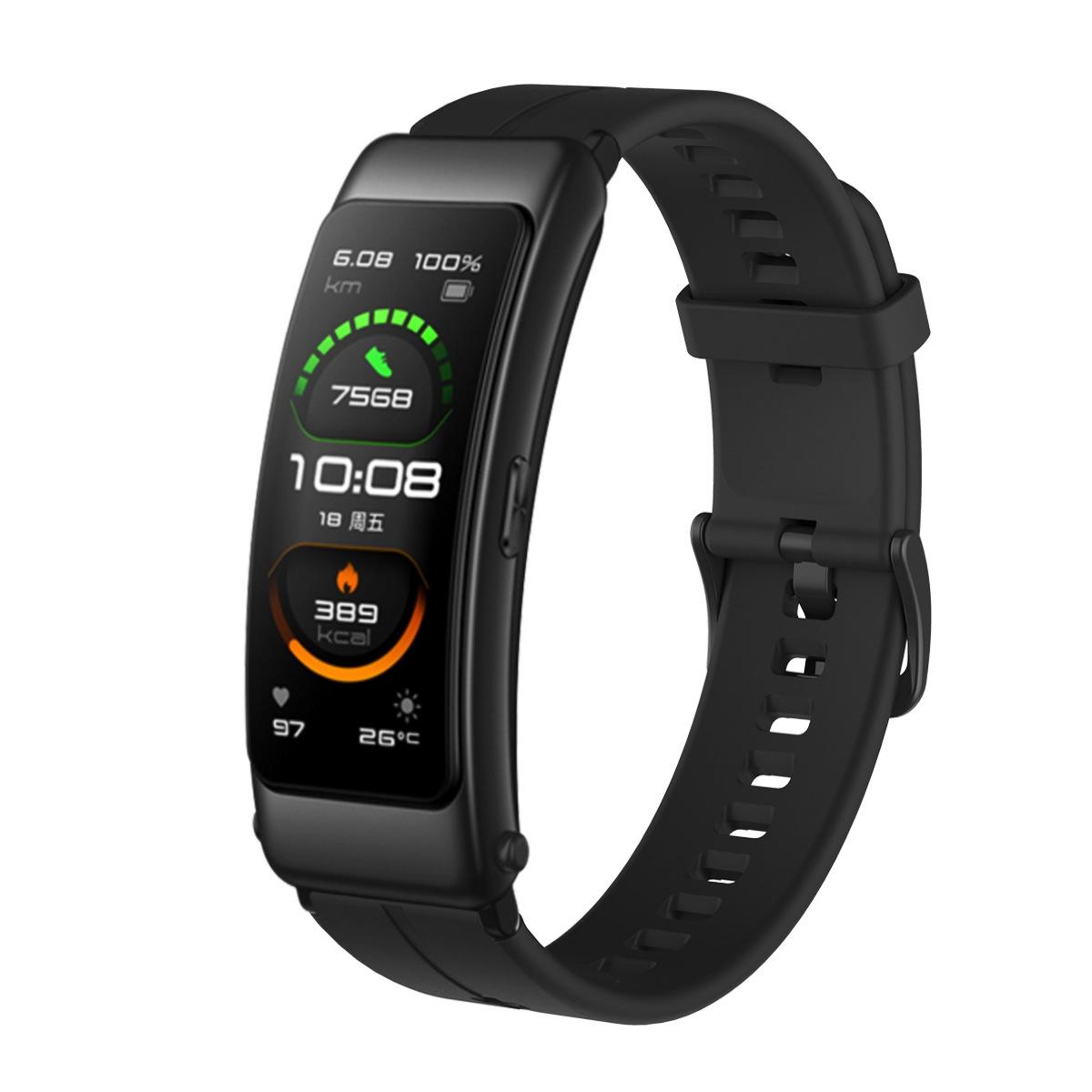 Huawei TalkBand B6 Silicone Watch Band Soft Breathable Replacement Strap 6