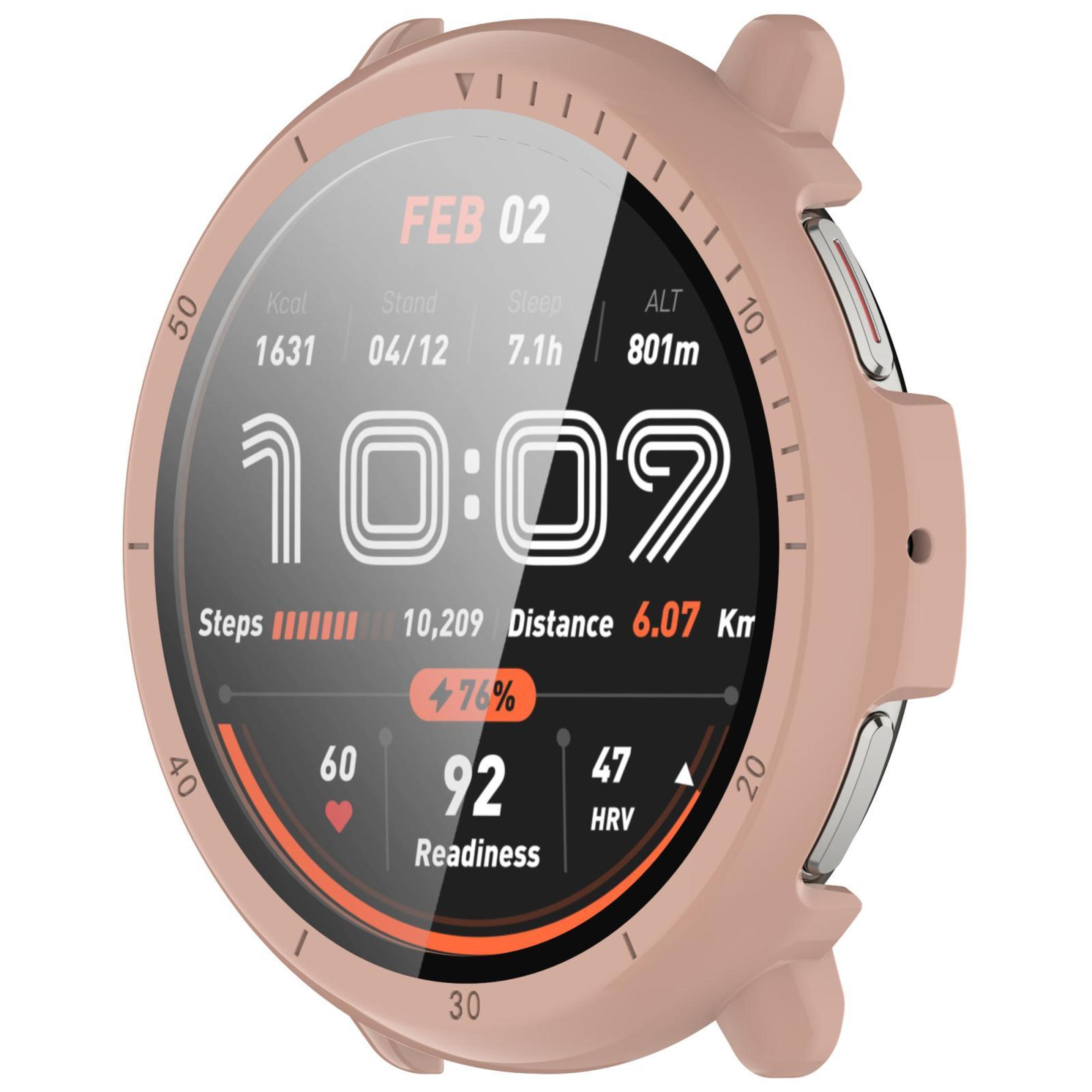 Amazfit Active 2 A2437 PC Watch Case With Tempered Glass Screen Protector Full Coverage 1