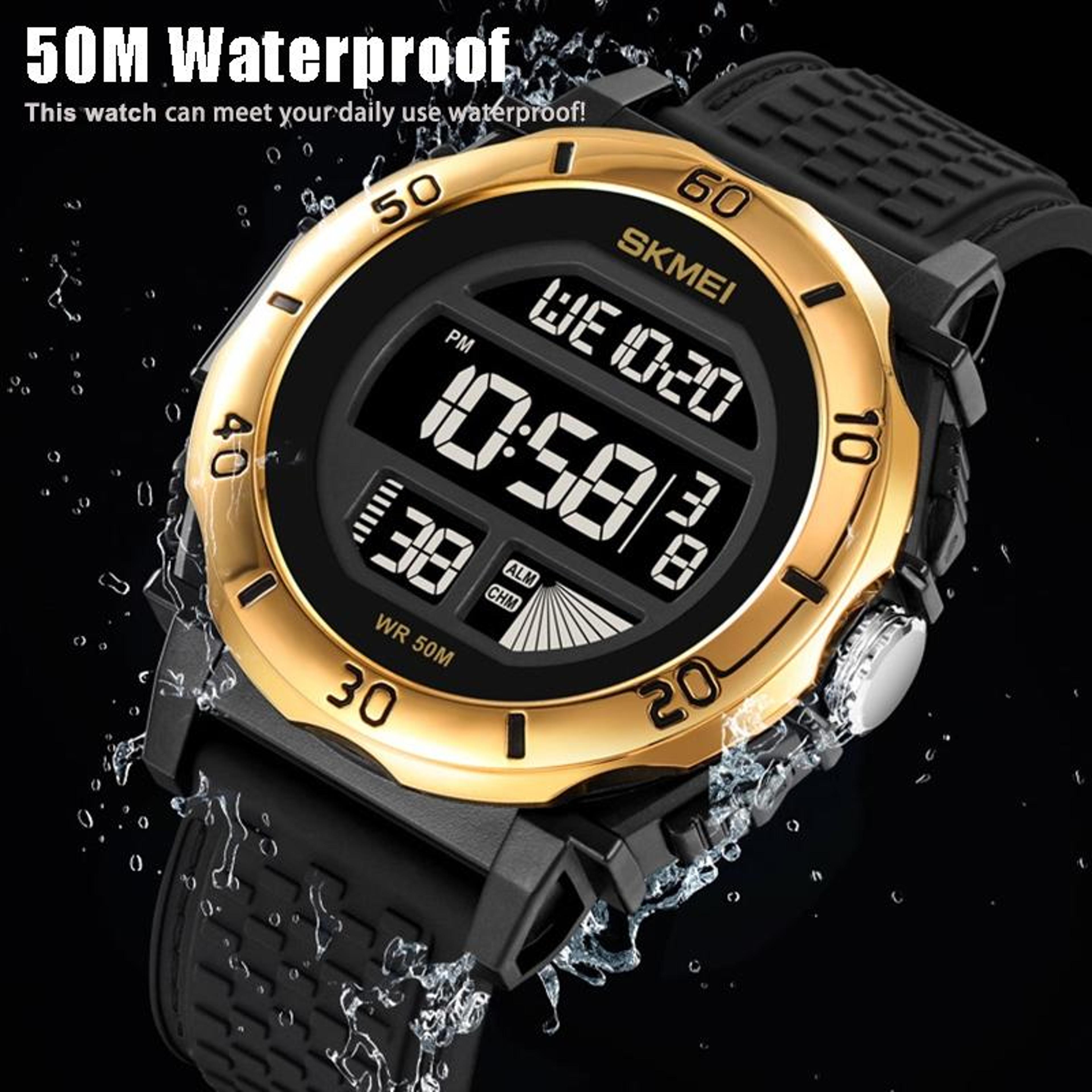 SKMEI 2099 Men Waterproof Outdoor Digital Sports Watch 7