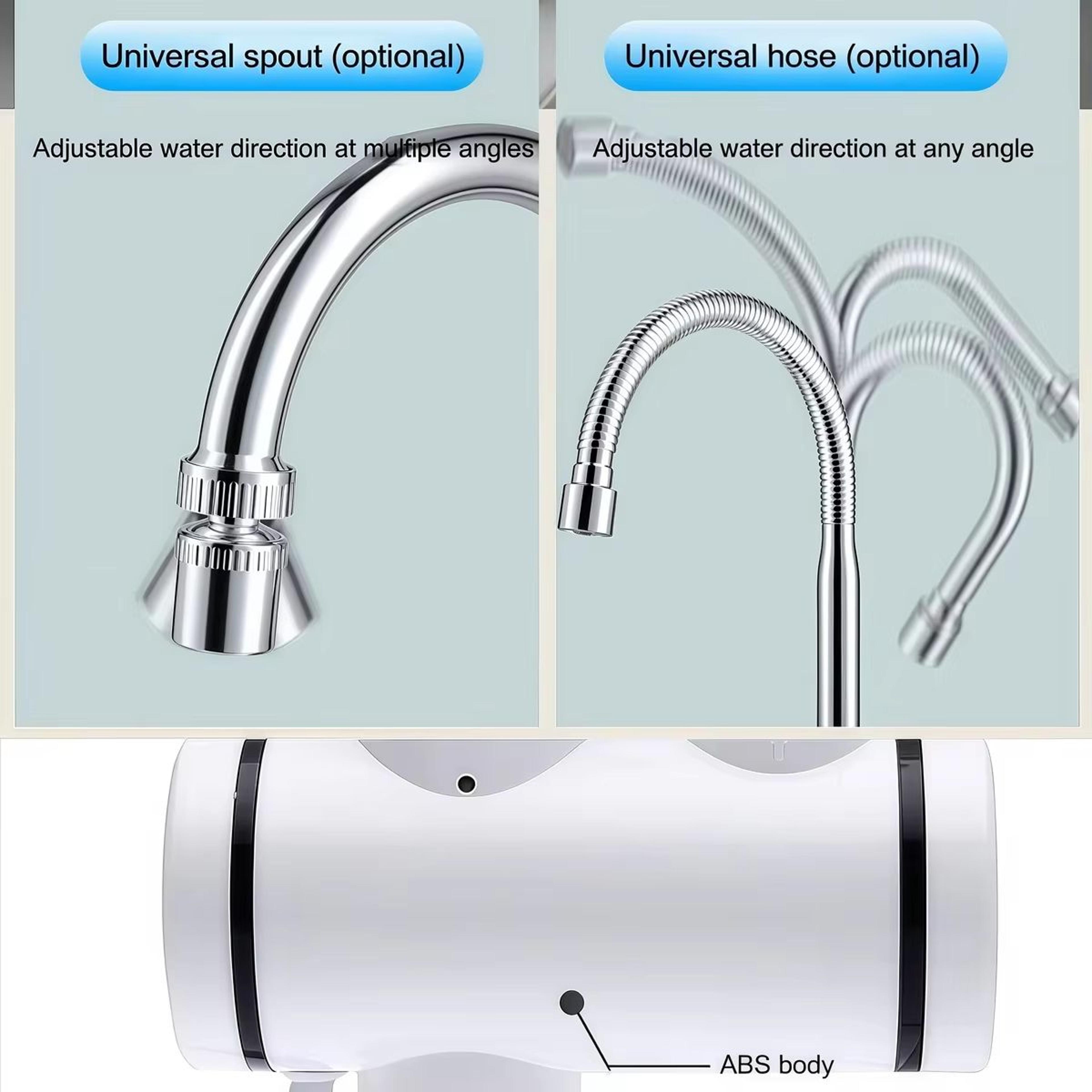 Instant Hot Water Faucet Heater Electric Kitchen Water Heater Tap Tankless Instantaneous Water Heat 2