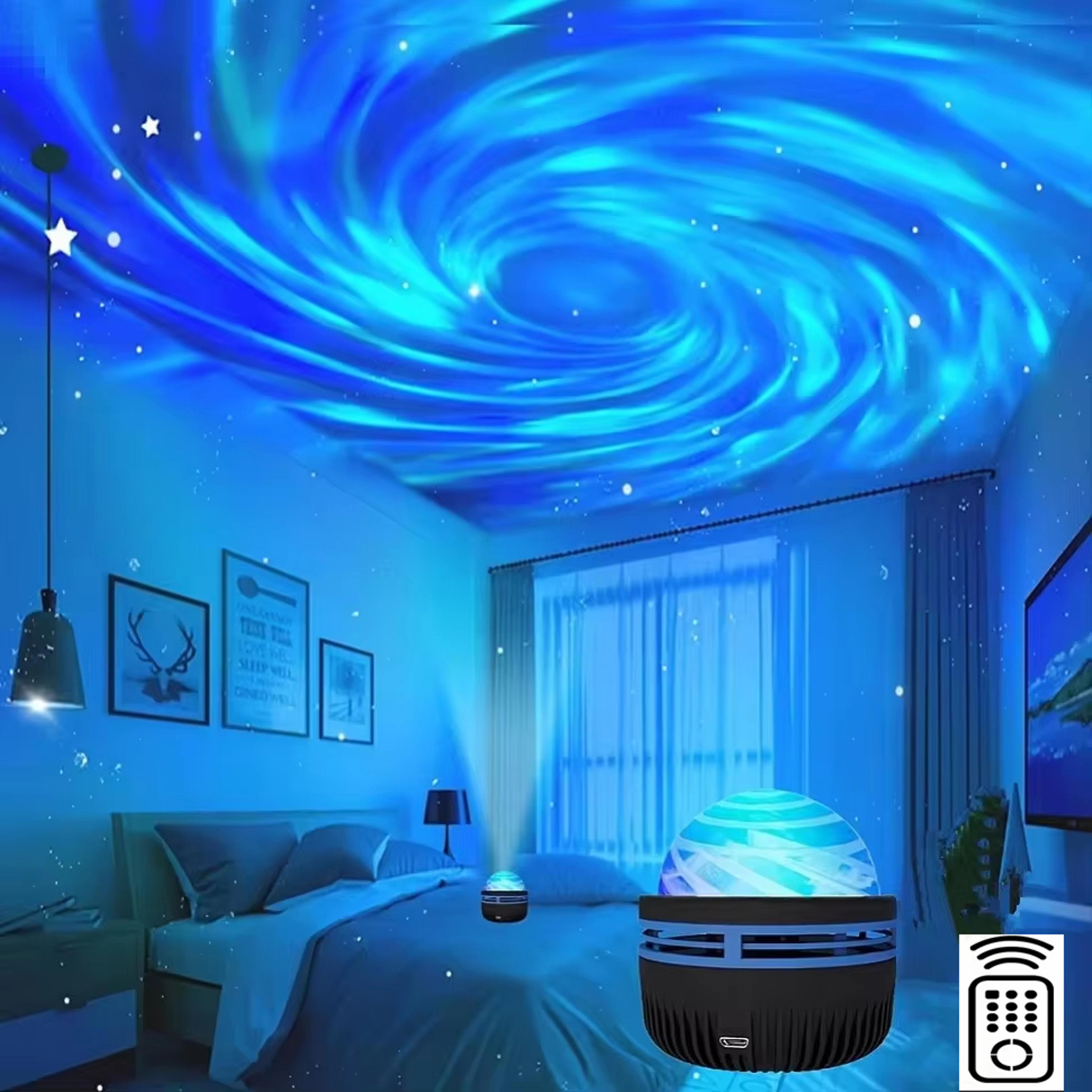 LED Galaxy Projector Light Colorful Galaxy Sky Projector Bedroom Night Light Kids Room Decoration C 6