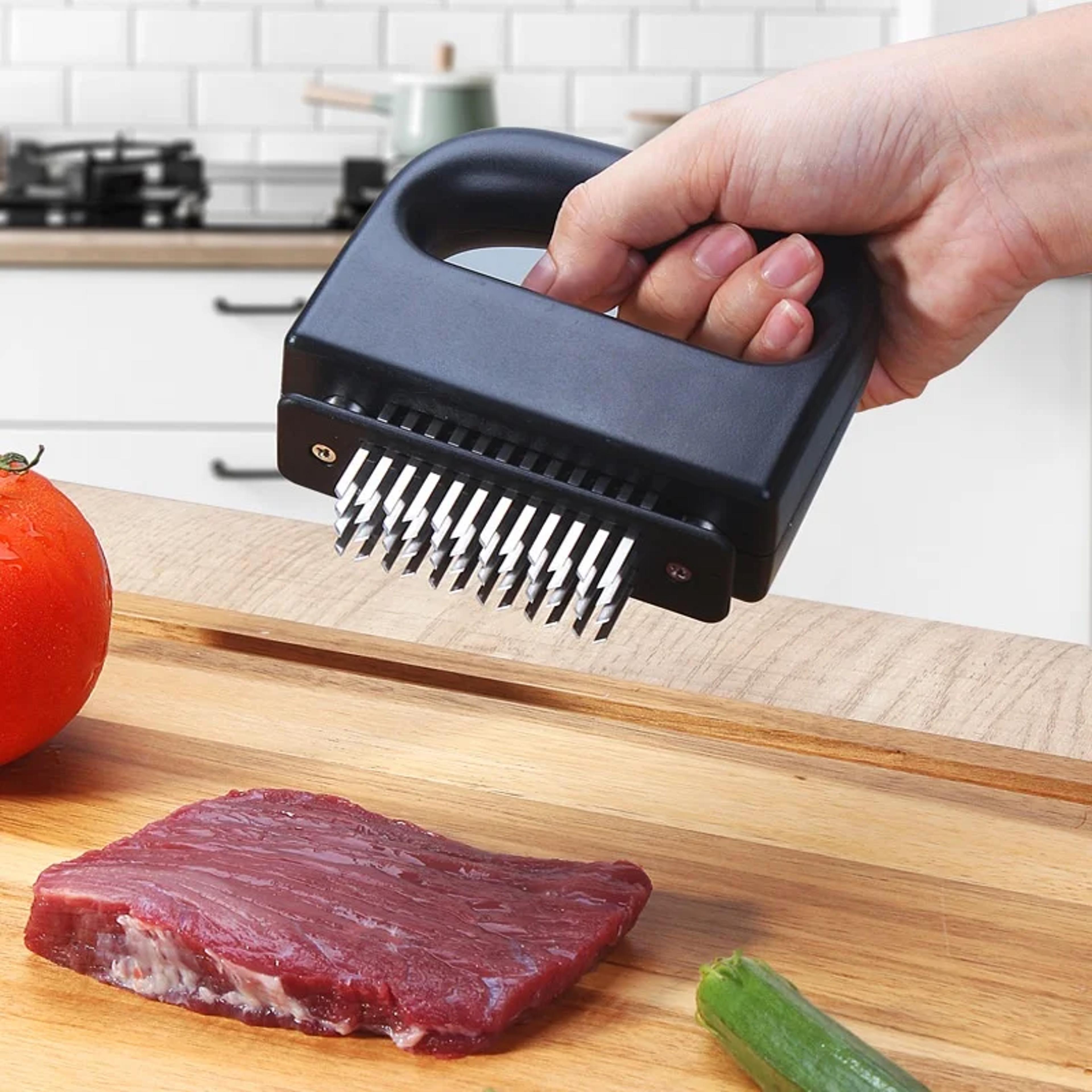 Ultra Sharp Needle Meat Tenderizer With Stainless Steel Blades For Tenderizing Steak And Beef Essen 1