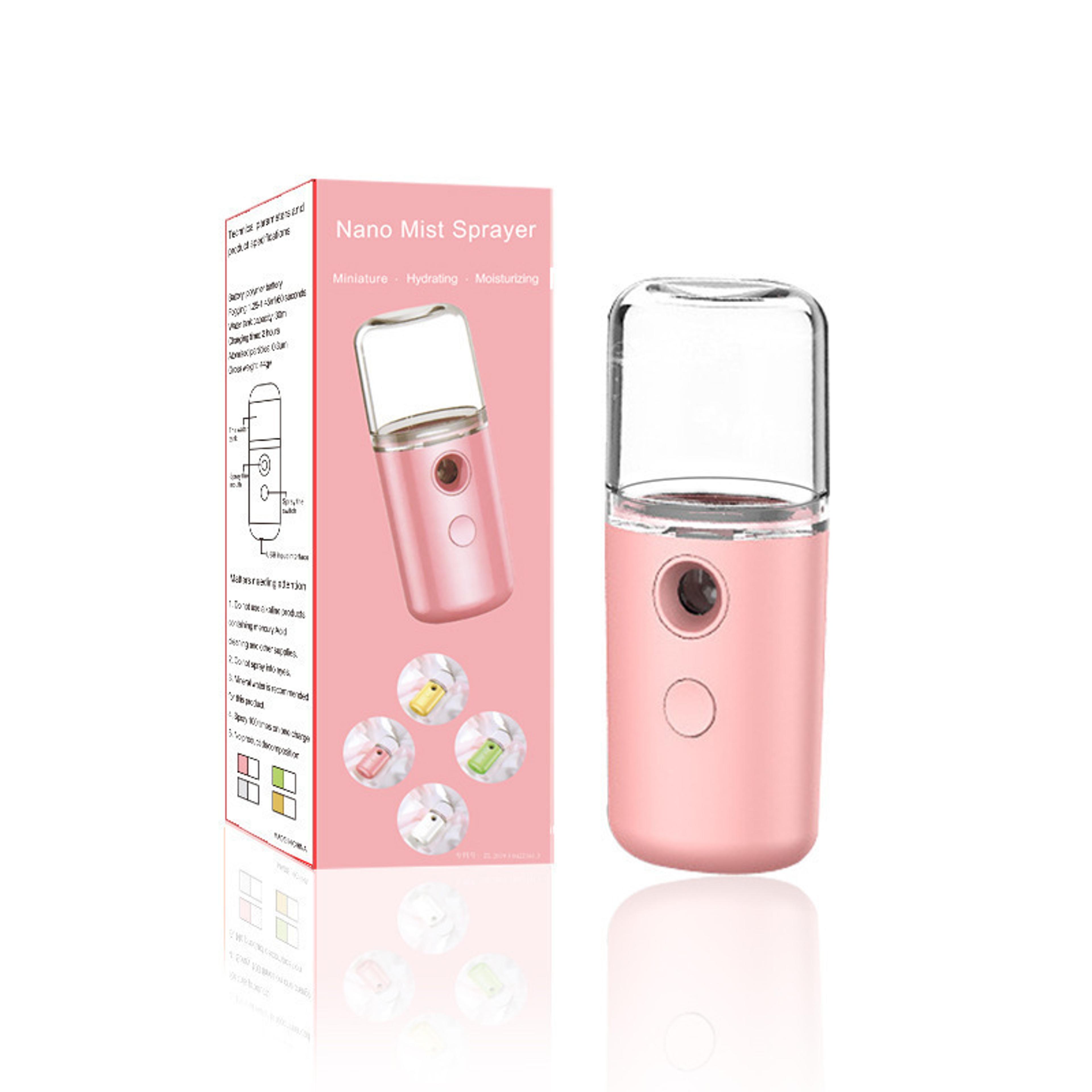 Water Replenisher Nano Spray Face Beauty Cold Spray Humidifier Portable Charging Small Humidifier H 1