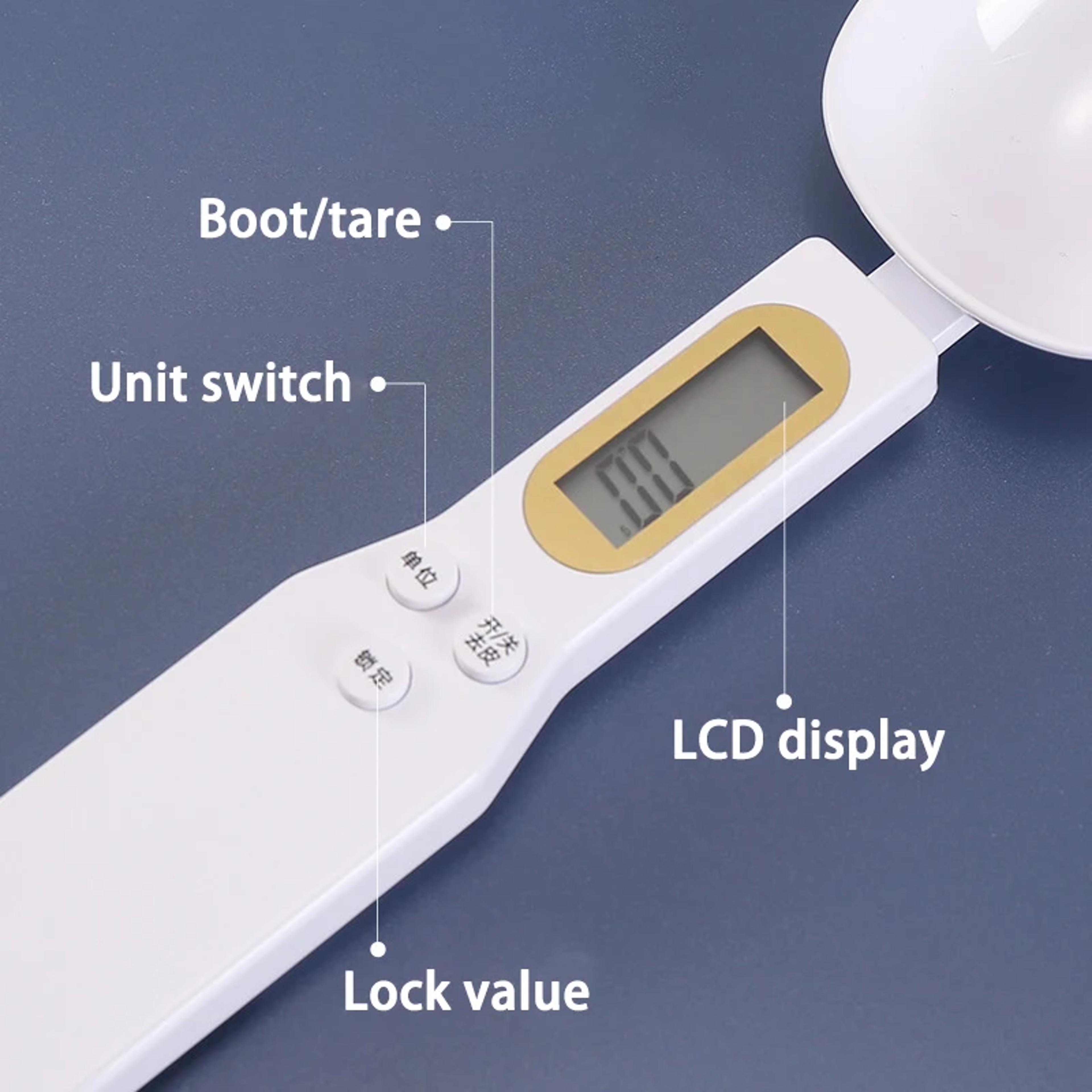 LCD Digital Measuring Food Flour Digital Spoon Scale Electronic Kitchen Scale Mini Kitchen Tool For 2