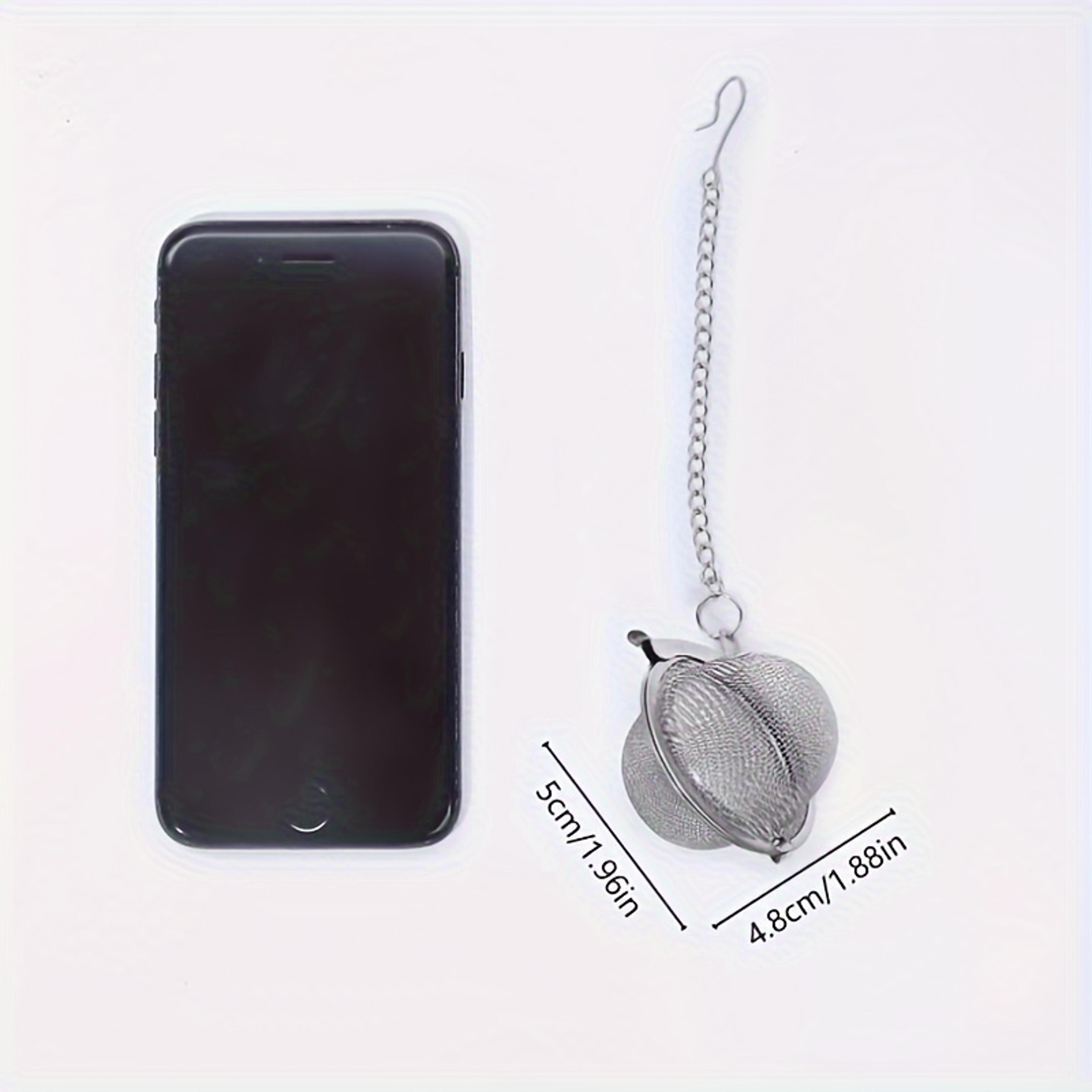 Tea Filter Ball Stainless Steel Soup Infuser With Extension Chain Hook For Flavored Teas 4